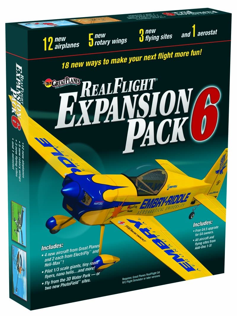 Great Planes RealFlight G4 and Above Pack 6 Expansion