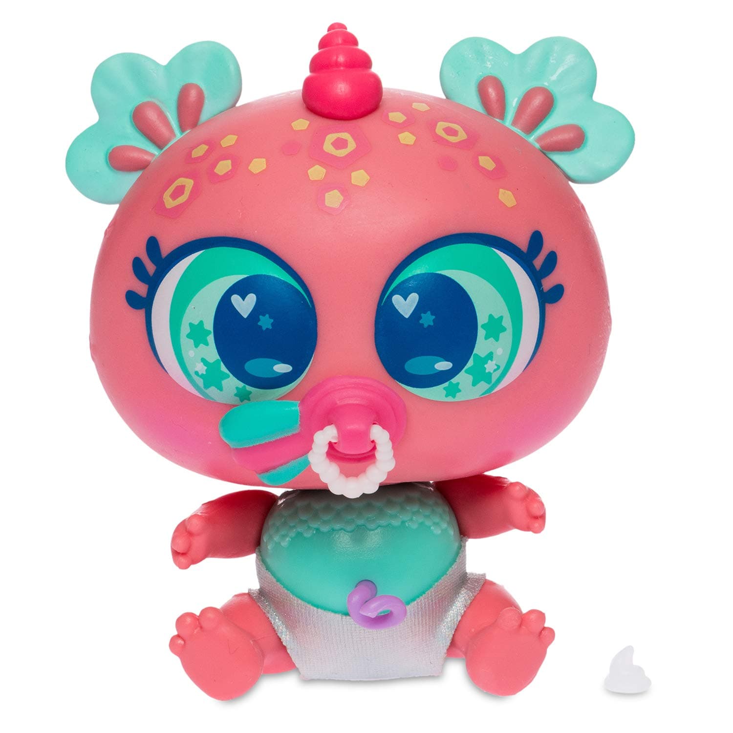 Neonate Distroller Baby Doll Ksimerito Aquatic Water Aquamerito GluGlu AQUITA Rosa Pink by Distroller Limited Edition in Spanish