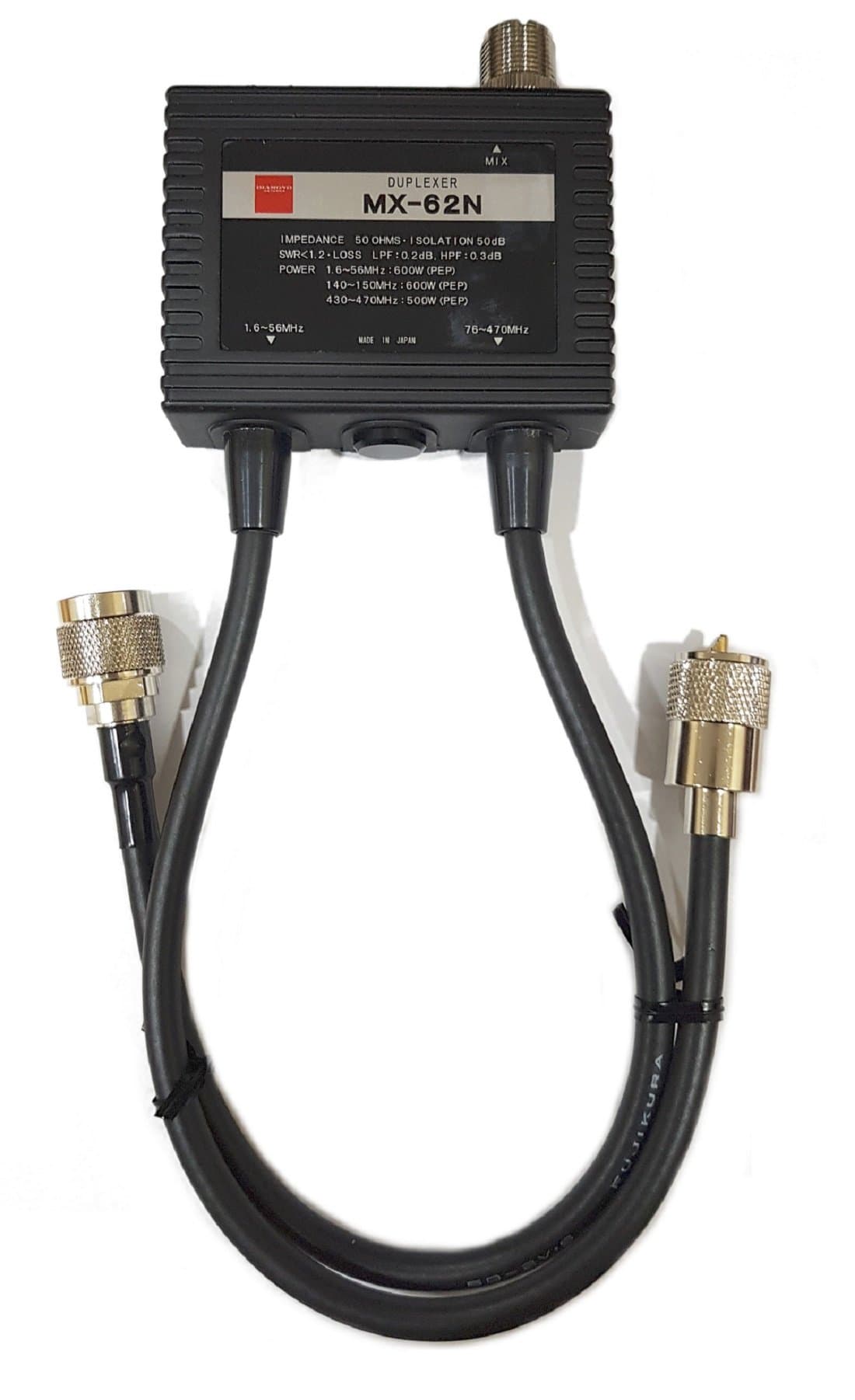 DIAMOND MX-62N DUPLEXER HF/VHF-UHF