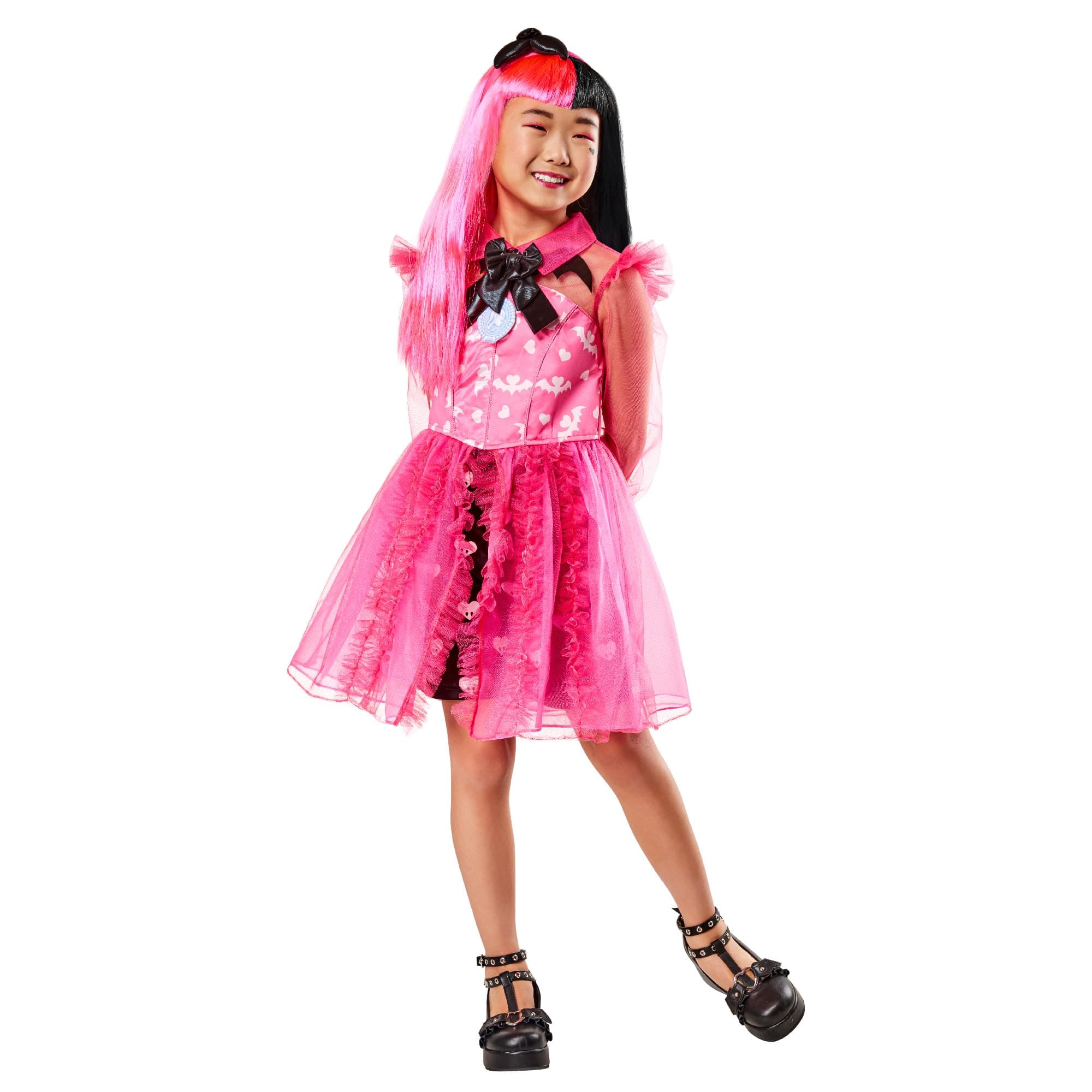 Rubie's Official Monster High Draculaura Deluxe Child Costume, Kids Fancy Dress