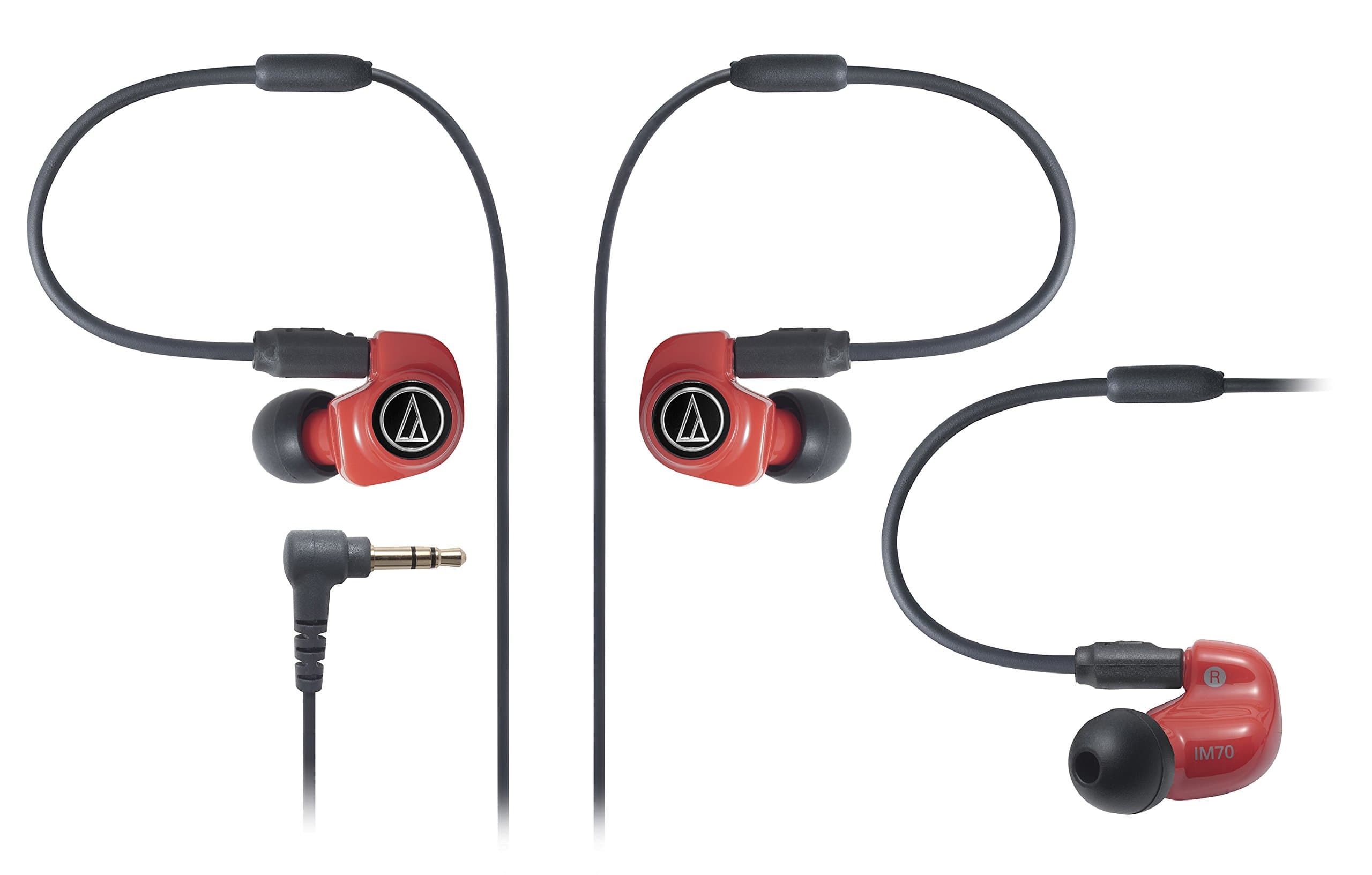Audio-Technica ATH-IM70 Dual symphonic-driver In-ear Monitor headphones(Japan Import)