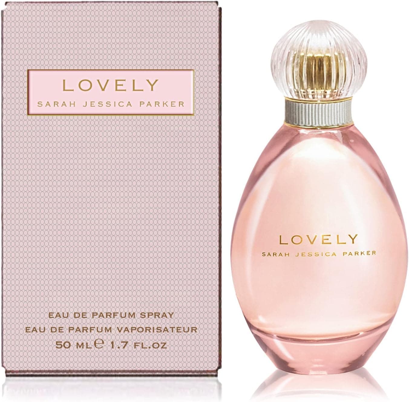 Lovely by SJP Eau de Parfum 50ml – Sarah Jessica Parker Perfume for Women, Floral Woody Musk Ladies Fragrance Spray, Long Lasting Womens Perfume