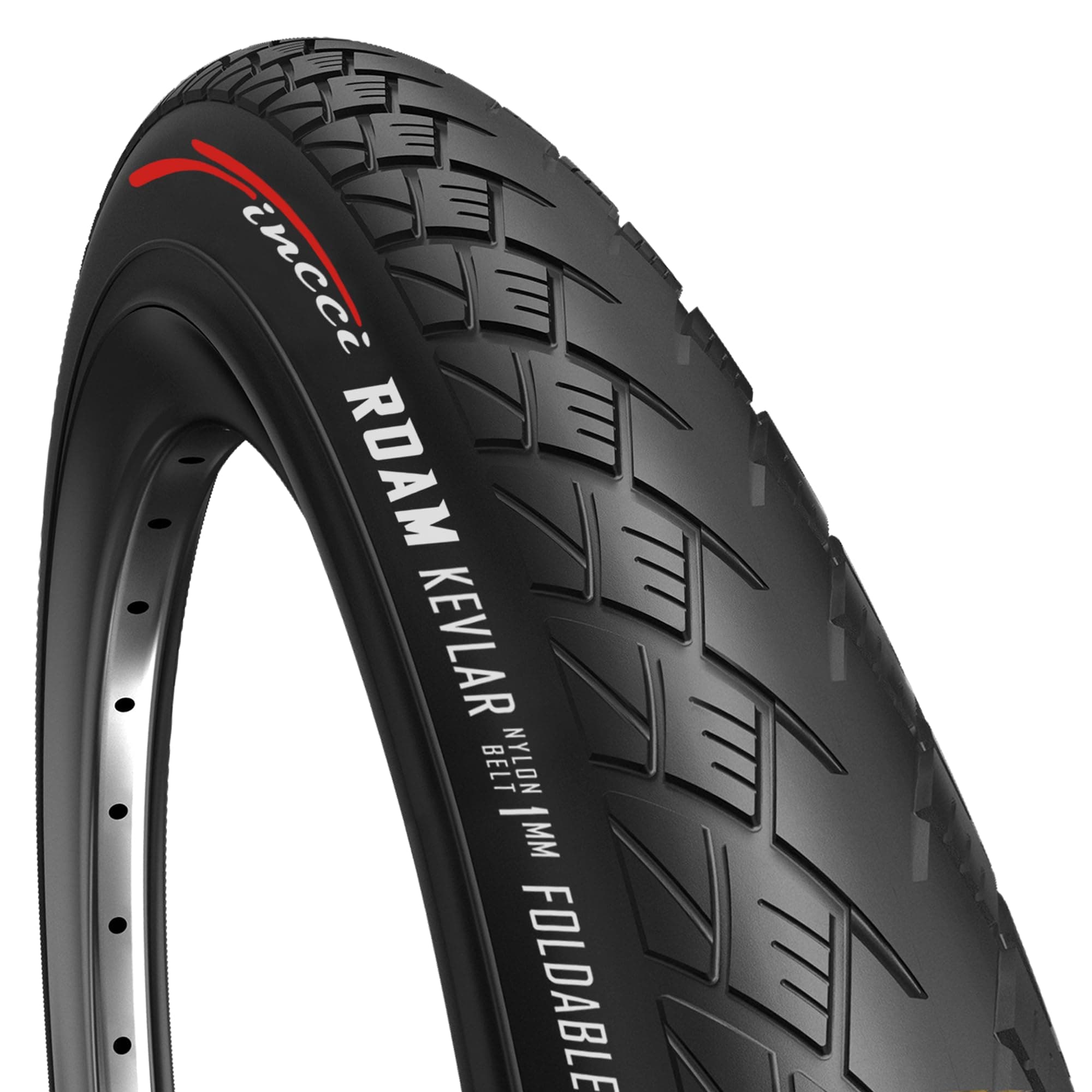Fincci Durable 700 X 32 C Tires - Folding Kevlar 71 3.2 Cm With 1 Mm Nylon Puncture Proof Gravel 32-622, Lightweight 30 Tpi For City, Electric, Hybrid, Road & Touring Bikes