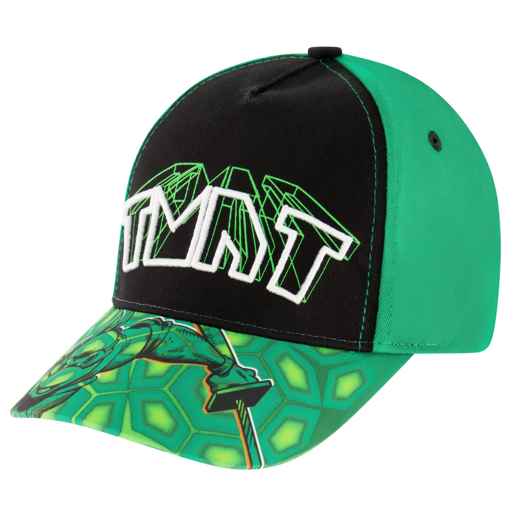 boys Baseball Cap, Little Tmnt Adjustable Hat Kids for Ages 4-7