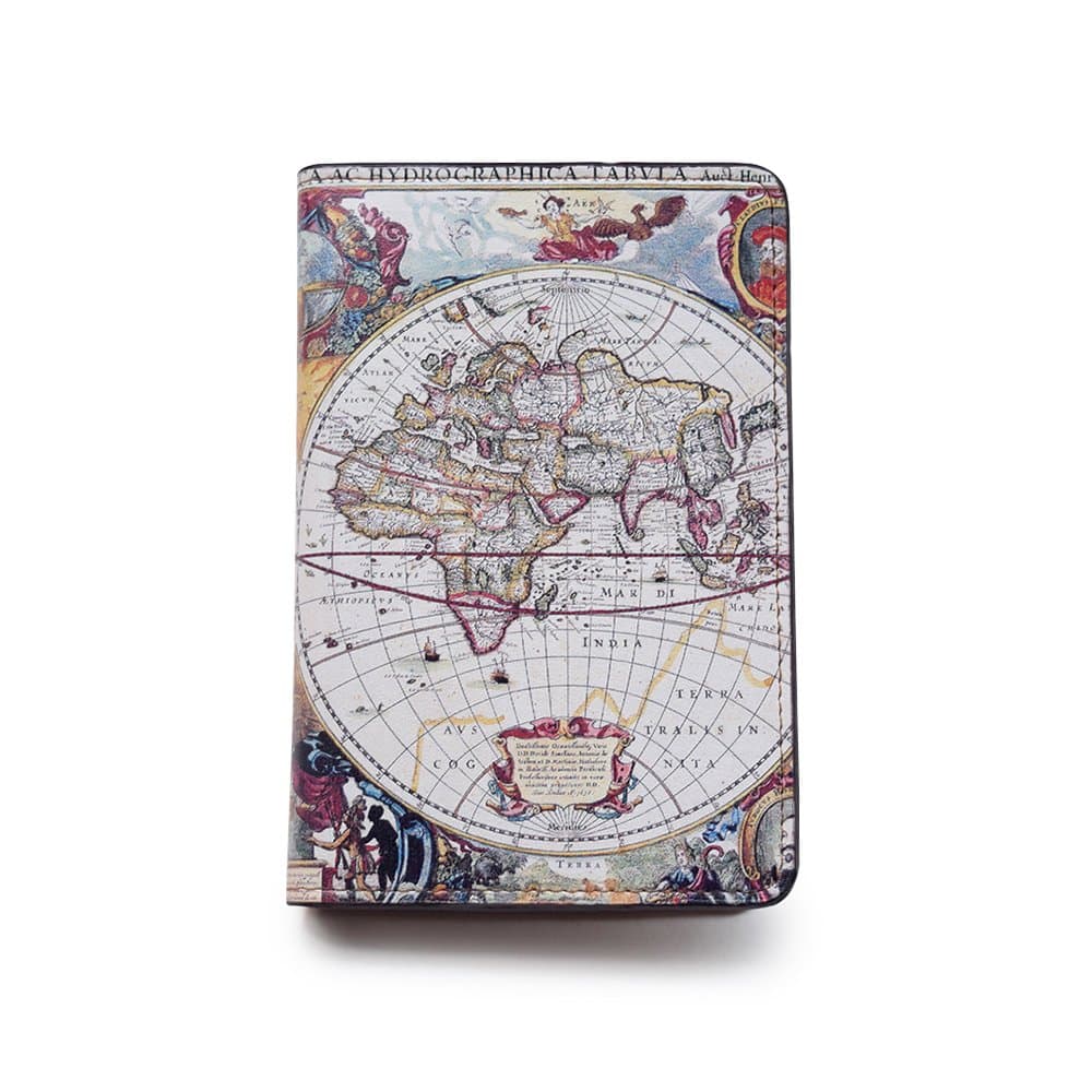 Handmade Curious Vintage Passport Cover - Travel Passport Holder - High Quality Handmade