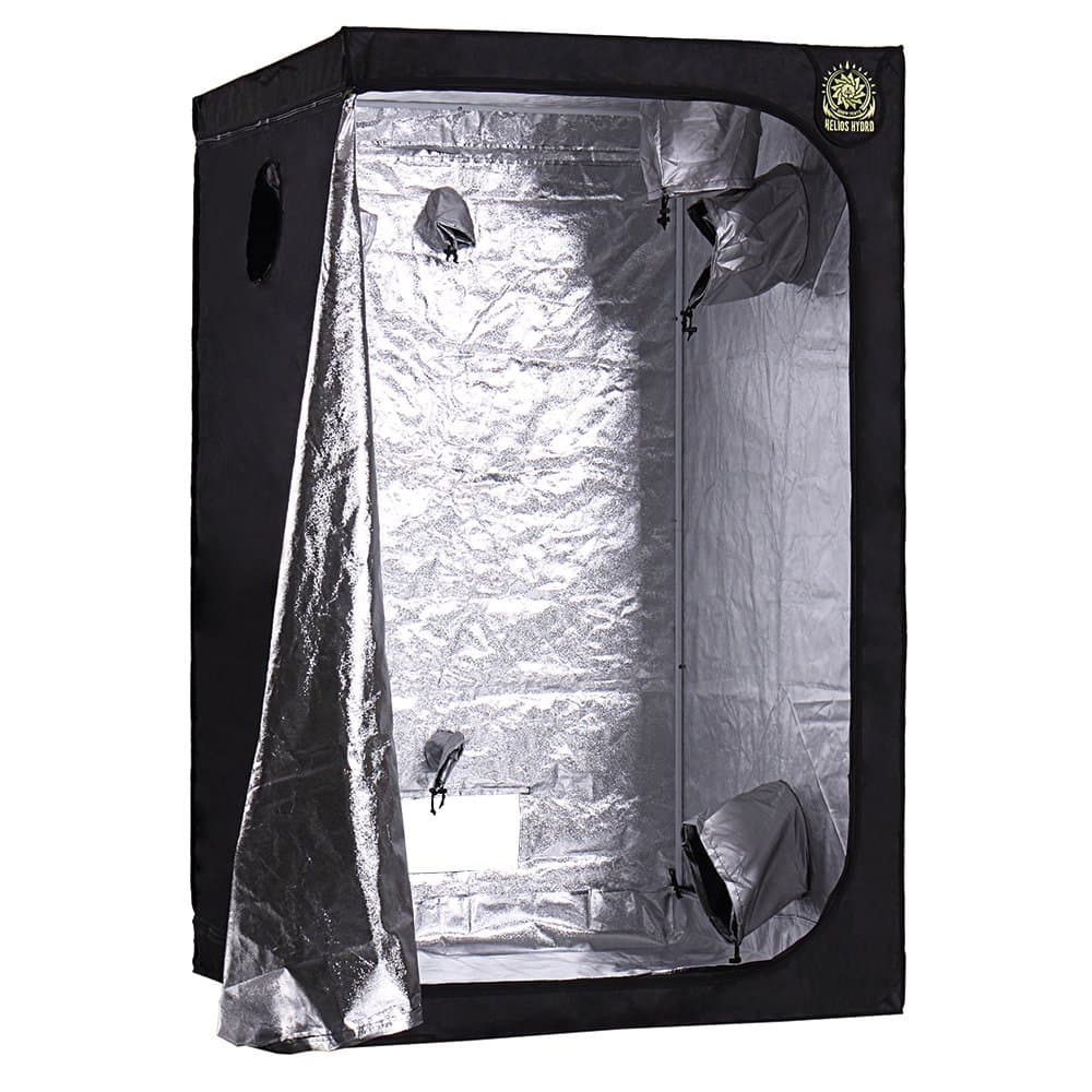 Helios 48" x 48" x 80" Grow Tent – Indoor Mylar Hydroponic Plant Growing Room