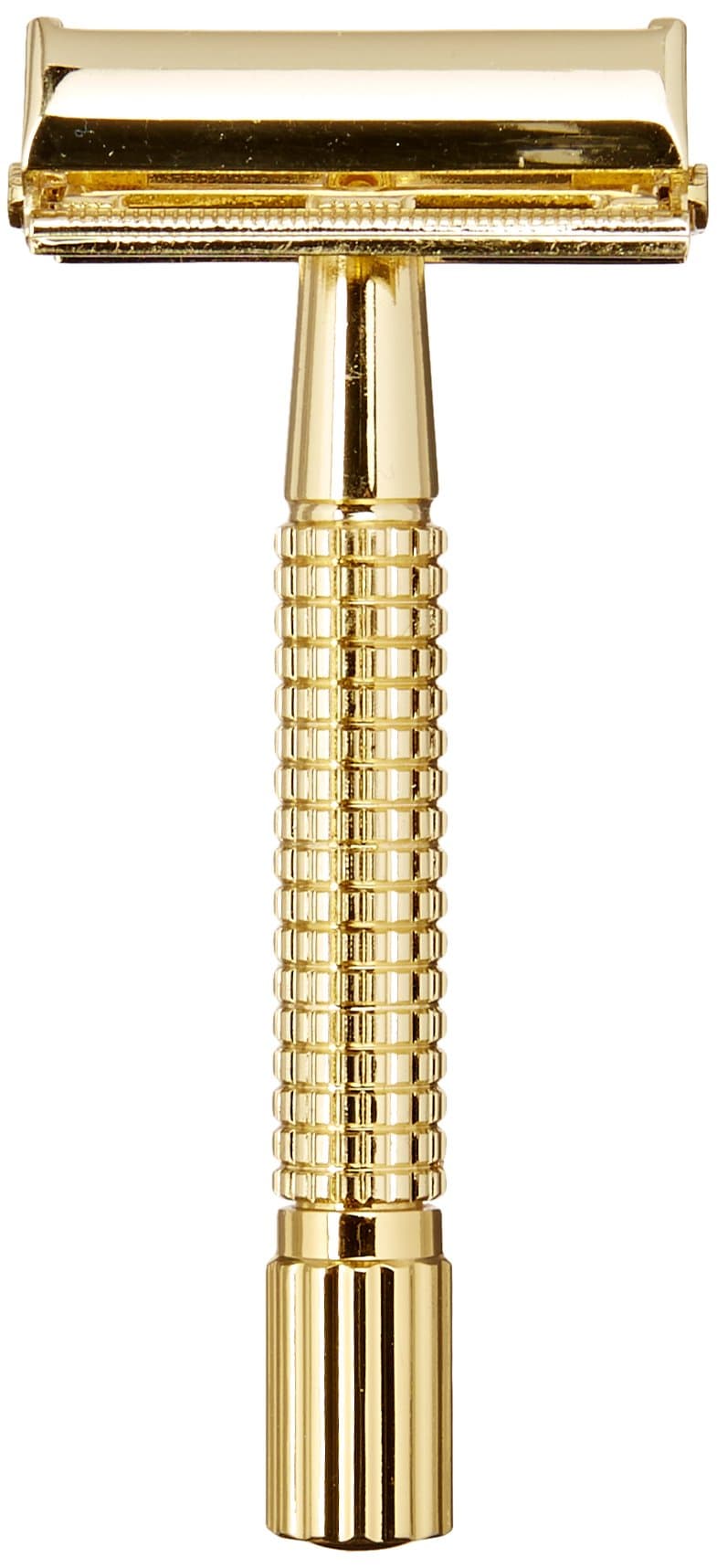 GOLDDACHS Germany Pfeilring Double Edge Butterfly Safety Razor, Stainless Steel Gold Colored