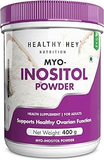 Healthyhey Nutrition 100% Pure Myo Inositol Powder (Vitamin B8), 400gm pack