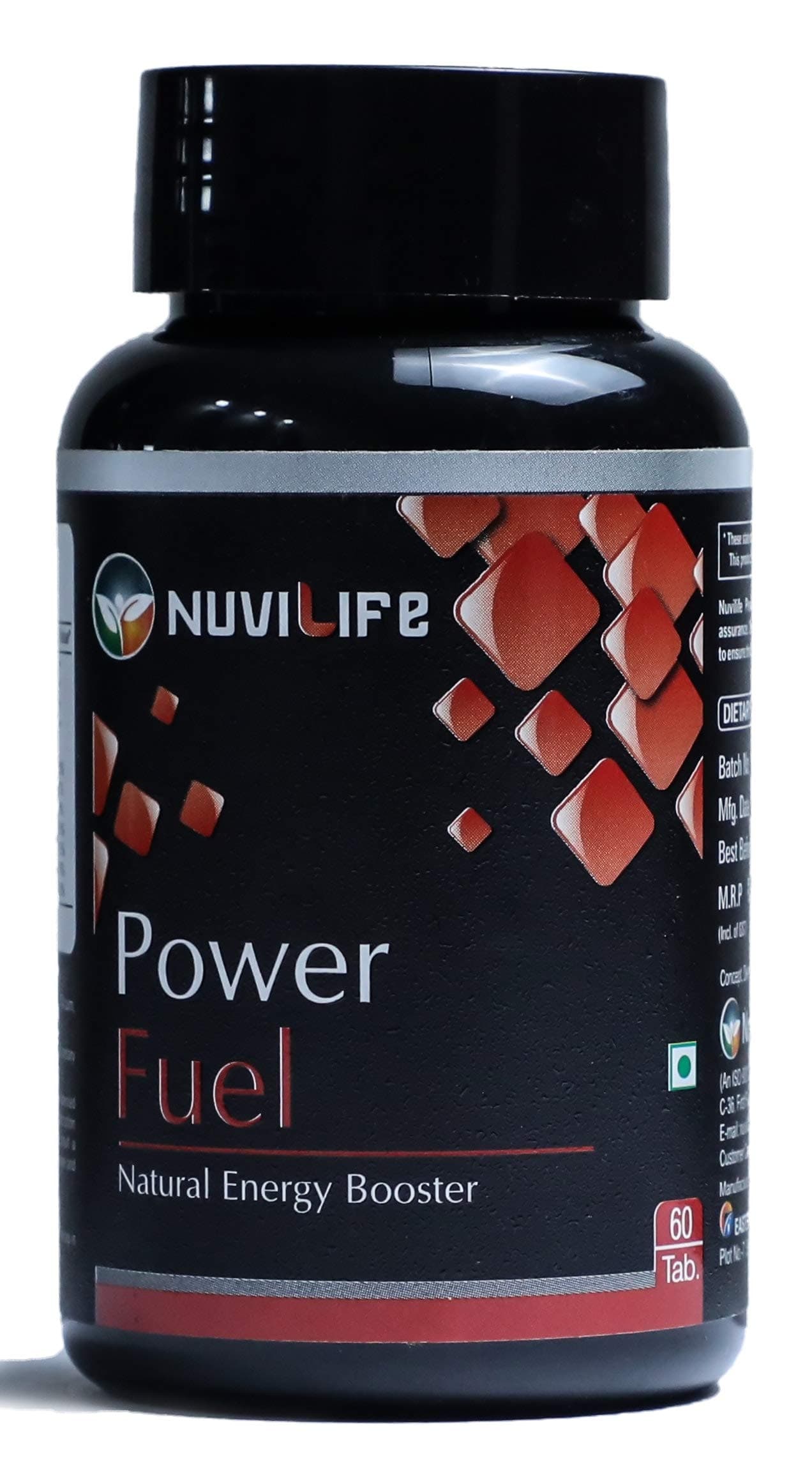 Nuvilife Power Fuel Natural Energy Booster (60 tablets)