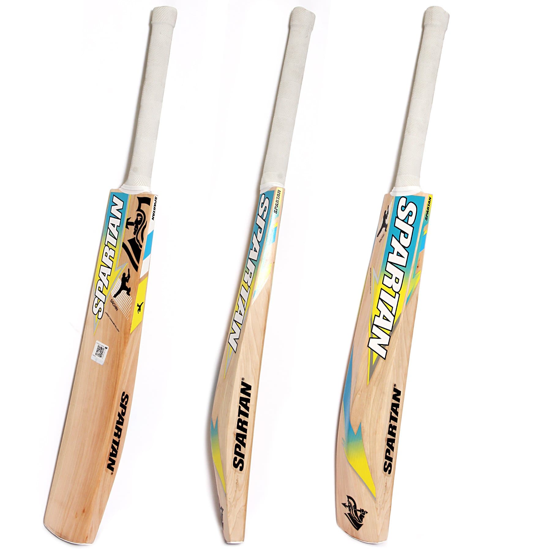 Spartan SACHIN TENDULKAR Edition Grade 4 Kashmir Willow Cricket Bat ( Size: Short Handle,Leather Ball )