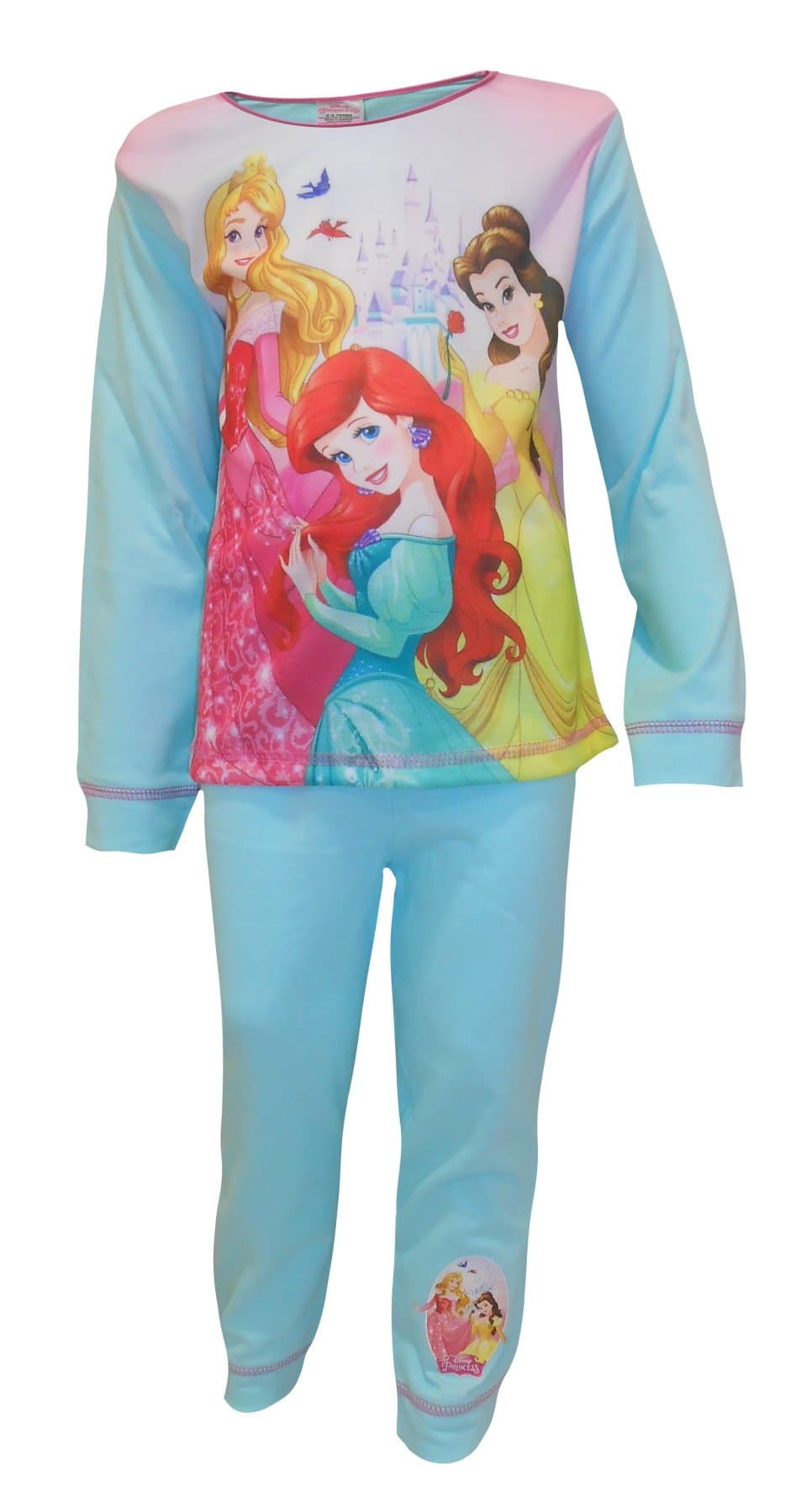 Disneys Princess Girls Pyjamas Ariel Belle Aurora 18-24 Months 2 3 4 5 Years (18-24 Months)