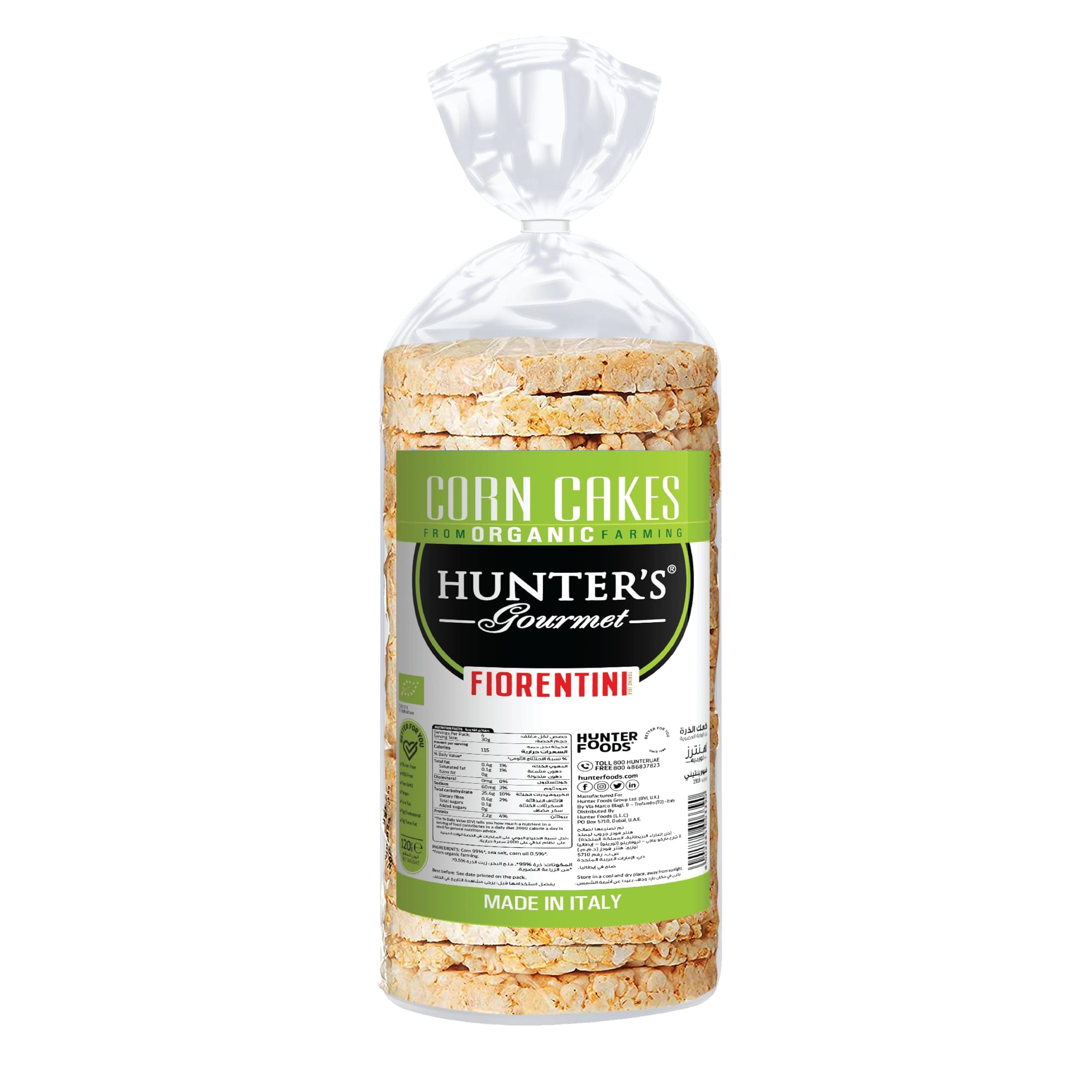 Fiorentini Organic Corn Cake 120 g