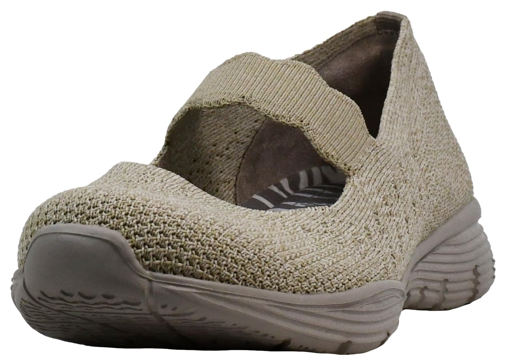 Skechers Women's Seager Power Hitter Engineered Knit Mary Jane Flats
