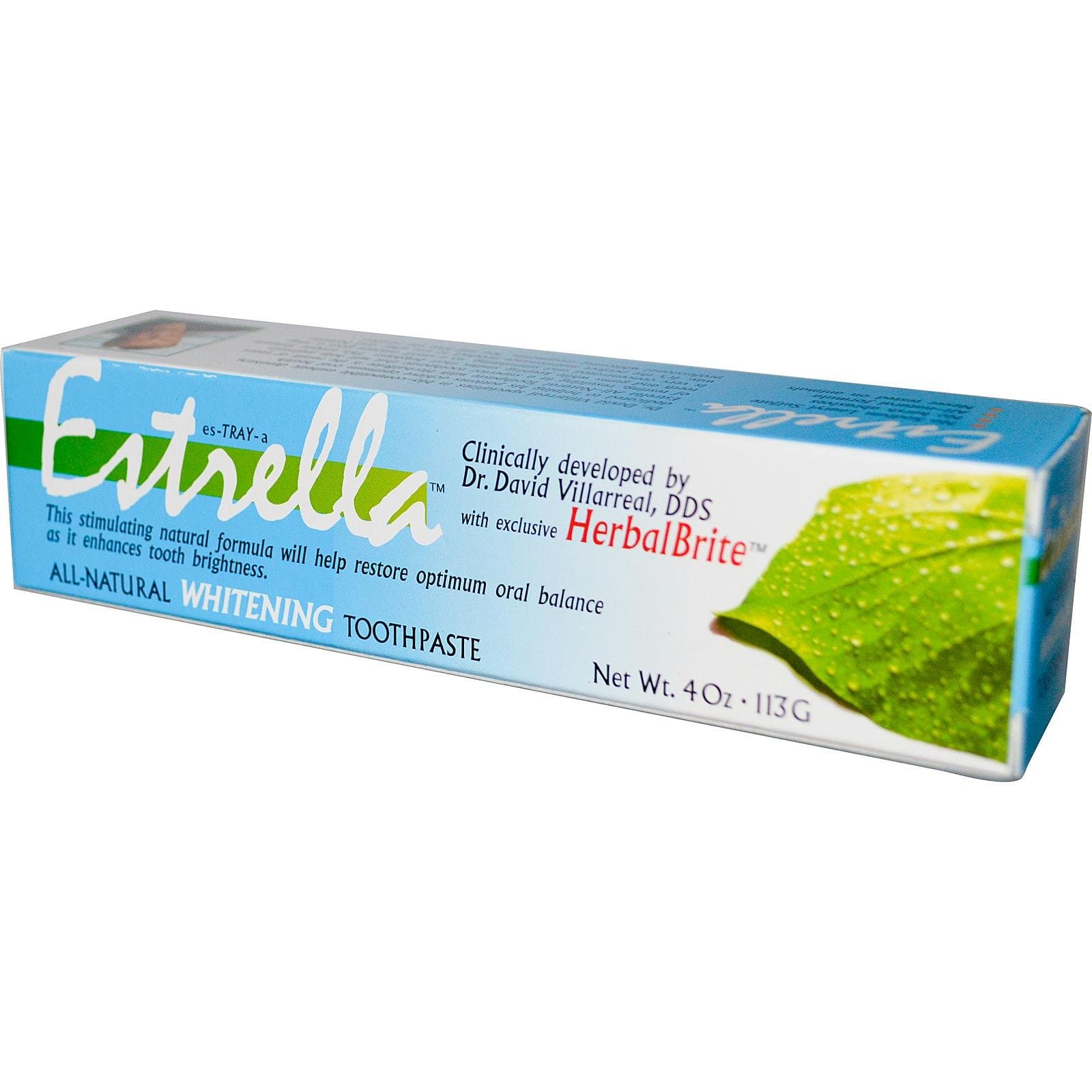ESTRELLA BRITE Estrella Herbal Brite Toothpaste, 4 Ounce