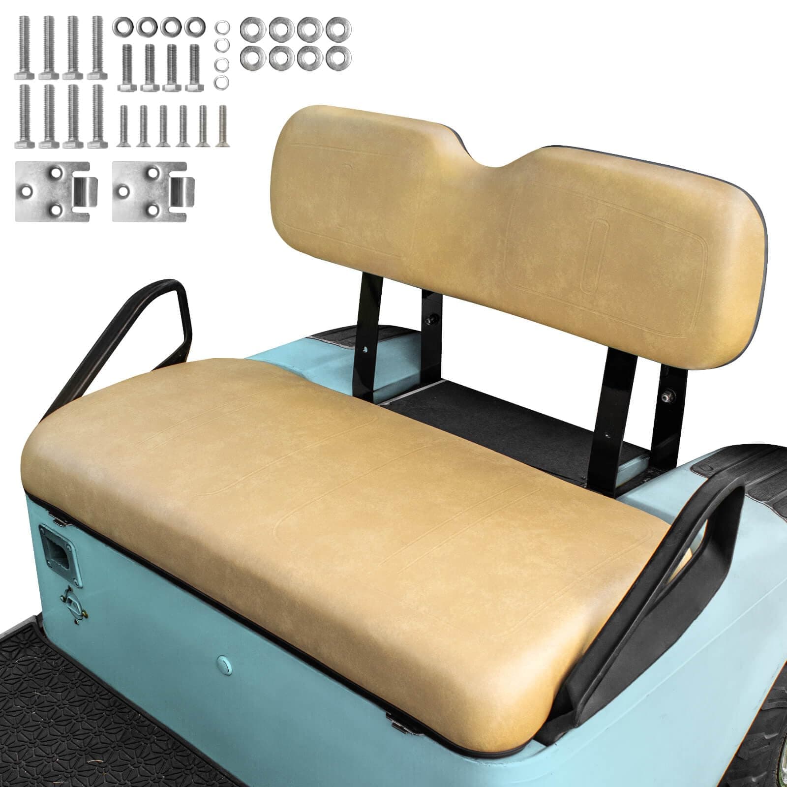 Golf Cart Replacement Front Seat for EZGO TXT 1994-2013 Golf Cart Seats, Including Seat Cushion and Backrest Pad