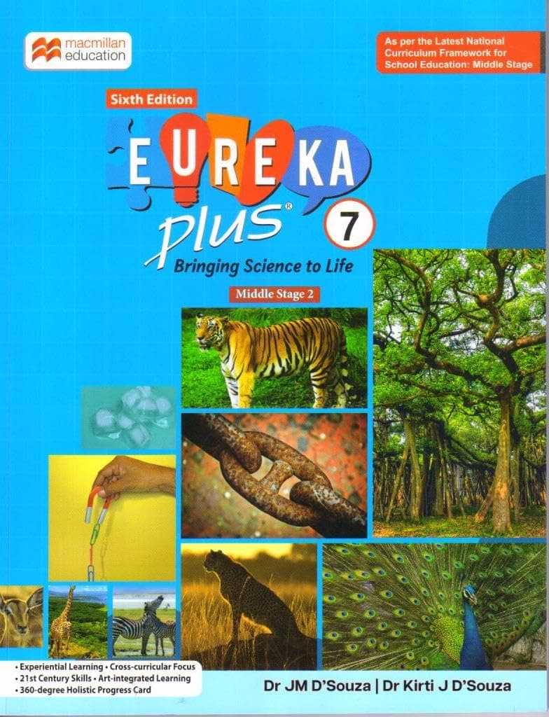 Macmillan Eureka Plus Science Textbook For Class 7 (2024 Edition)