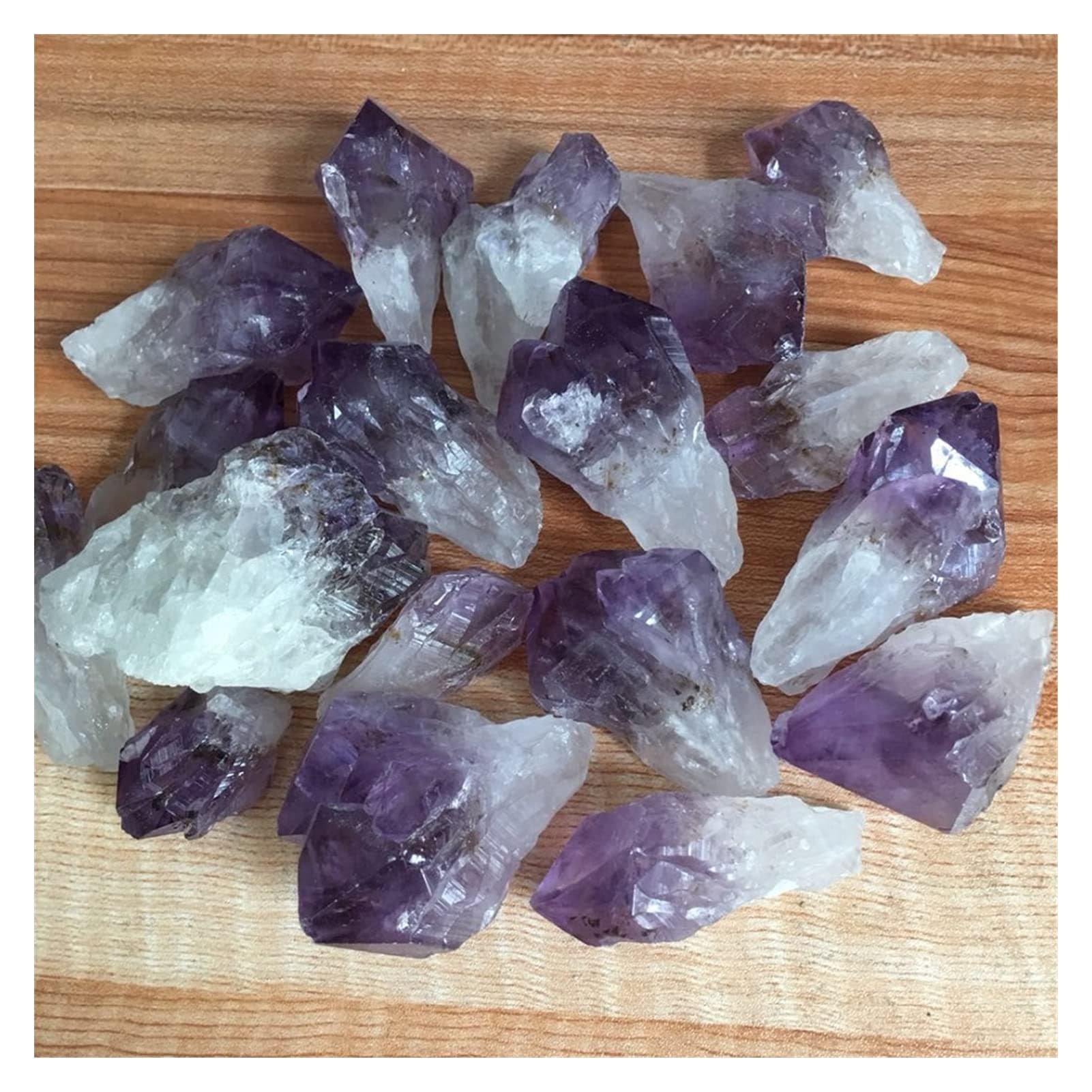 FUDGIONatural Crystal Rough 500g Natural Genuine Super Seven 7 Melody Stone Rough Stones