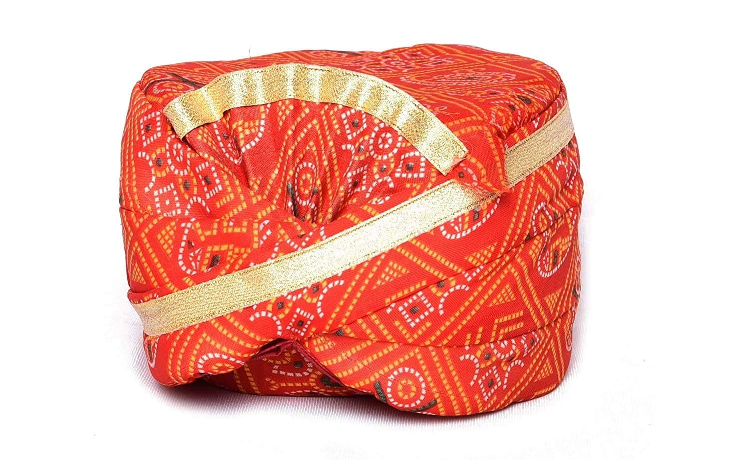 Aman Royal Dulha Collection Traditional Pagri/Turban/Pagdi for Barati/Swagat/Welcome Pagdi for Men & Women - Unisex (Free Size)