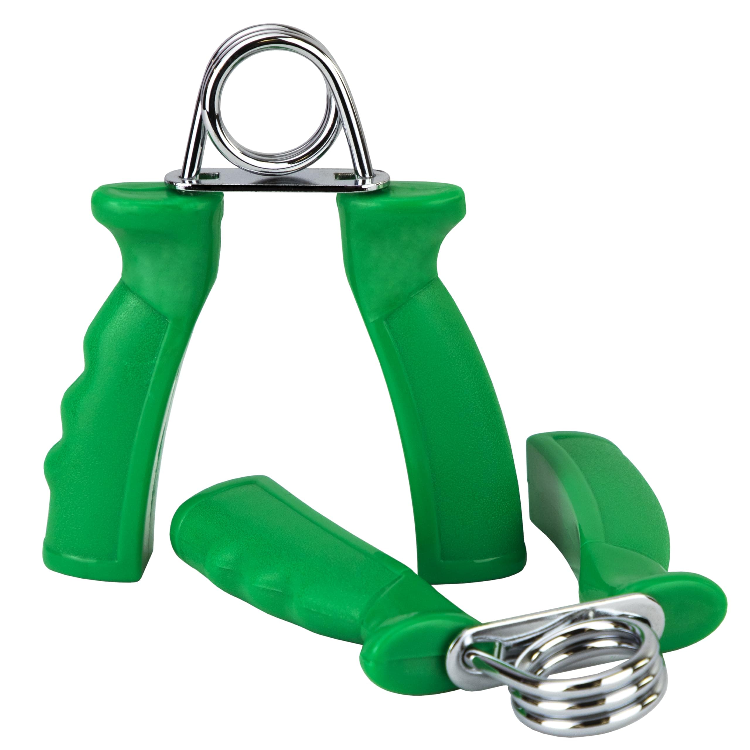 CanDo Hand Grip Exerciser Pair-Green, Medium