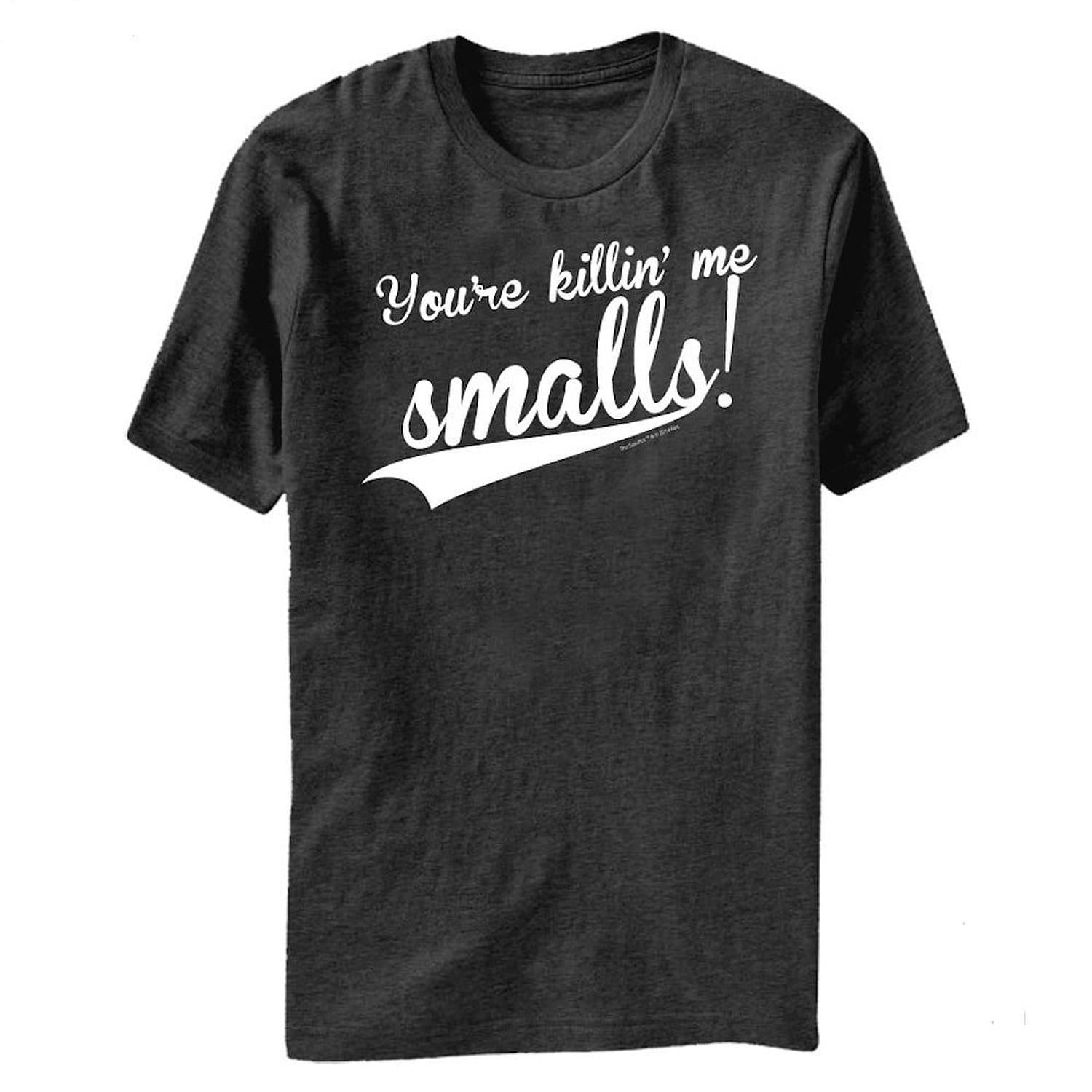 Haunted Flower The Sandlot You're Killing Me Smalls Adult Mens T-shirt, Charcoal, XL