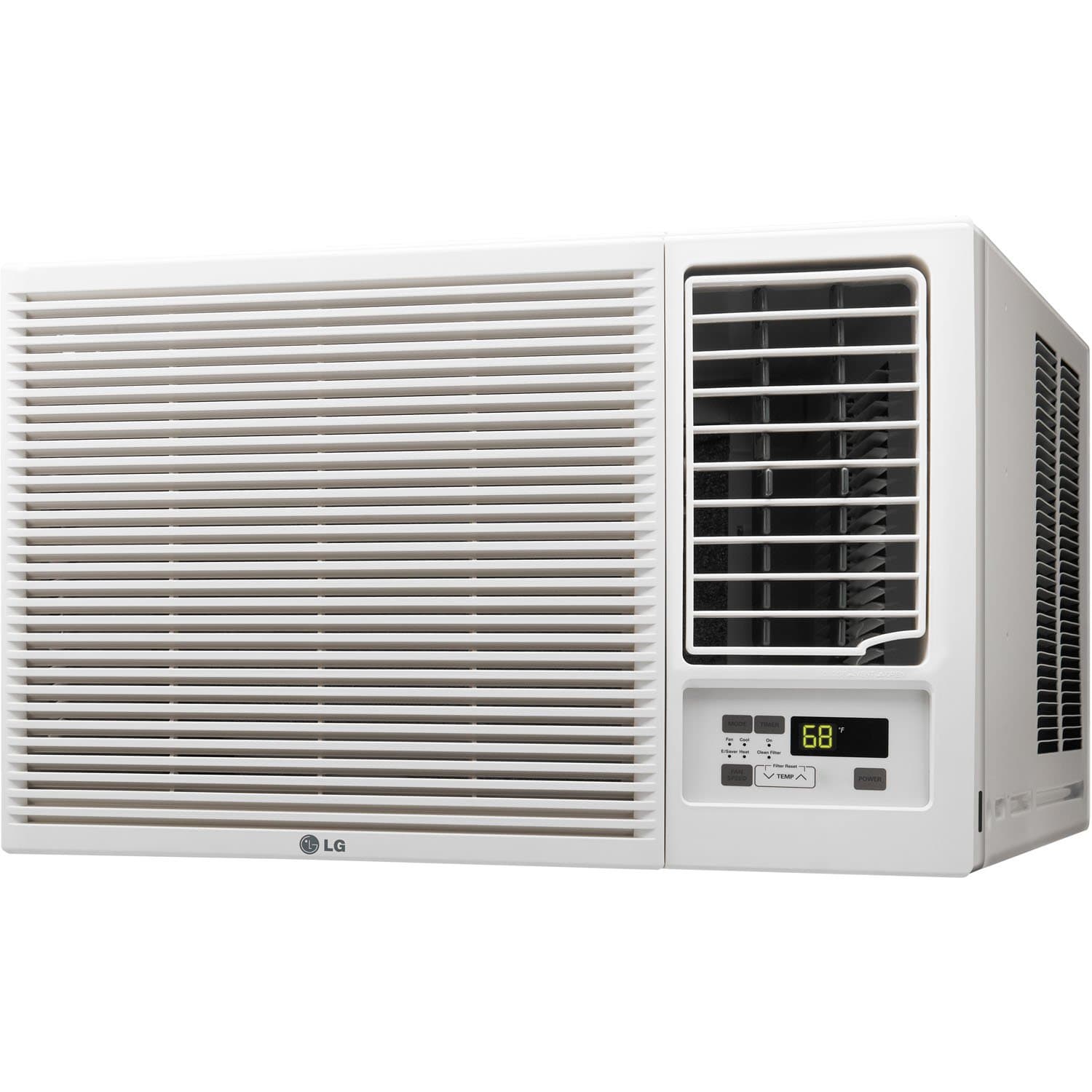 LG Electronics LW8015HR 7500 BTU 115-volt Slide in-Out Chassis Air Conditioner with 3850 BTU Supplemental Heat Function