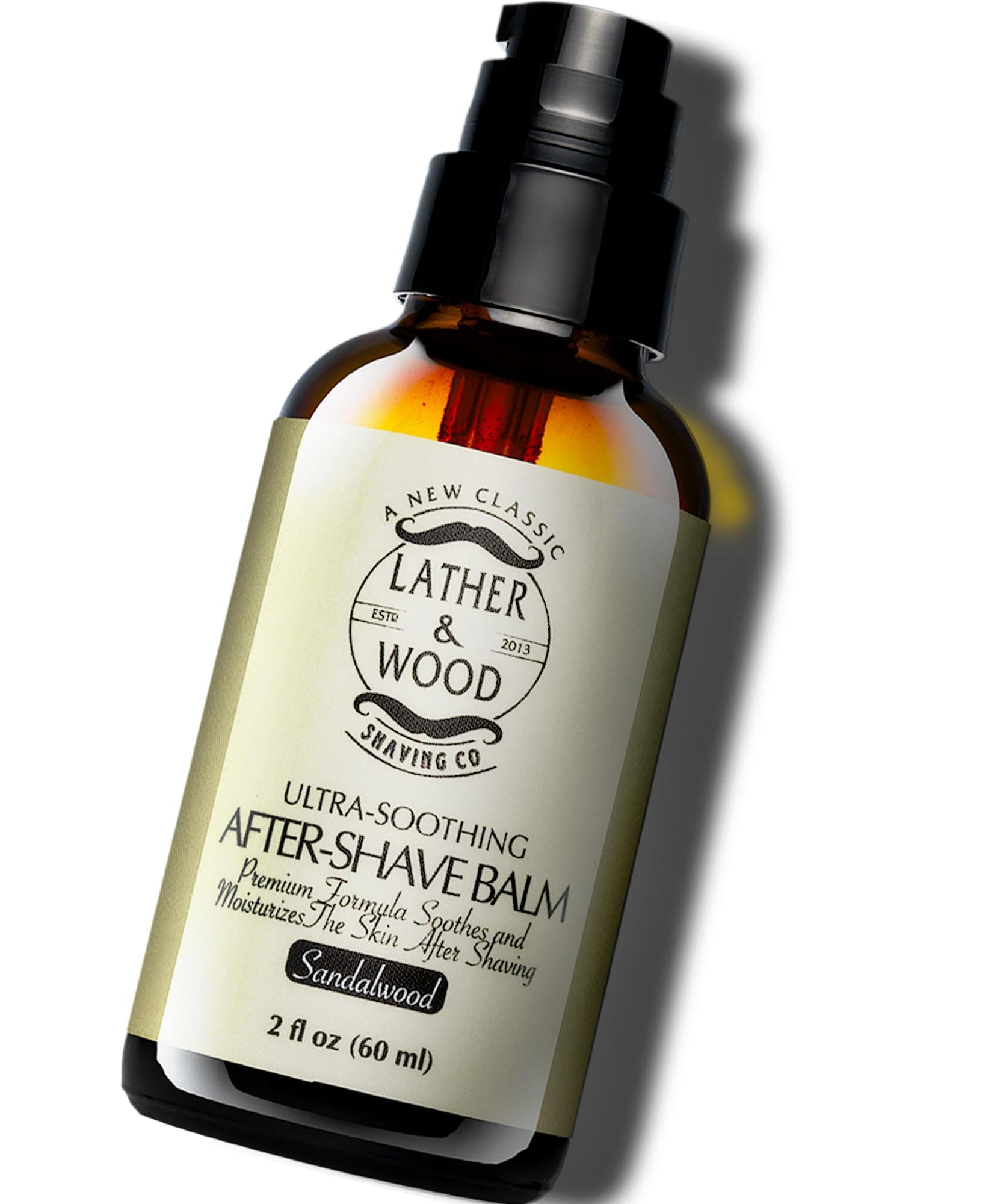 Best After-shave Balm, Sandalwood Scent, Premium Aftershave Lotion, Soothes and Moisturizes Face after shaving, Does Not Dry The Skin, Eliminates Razor Burn For A Silky Smooth Finish …