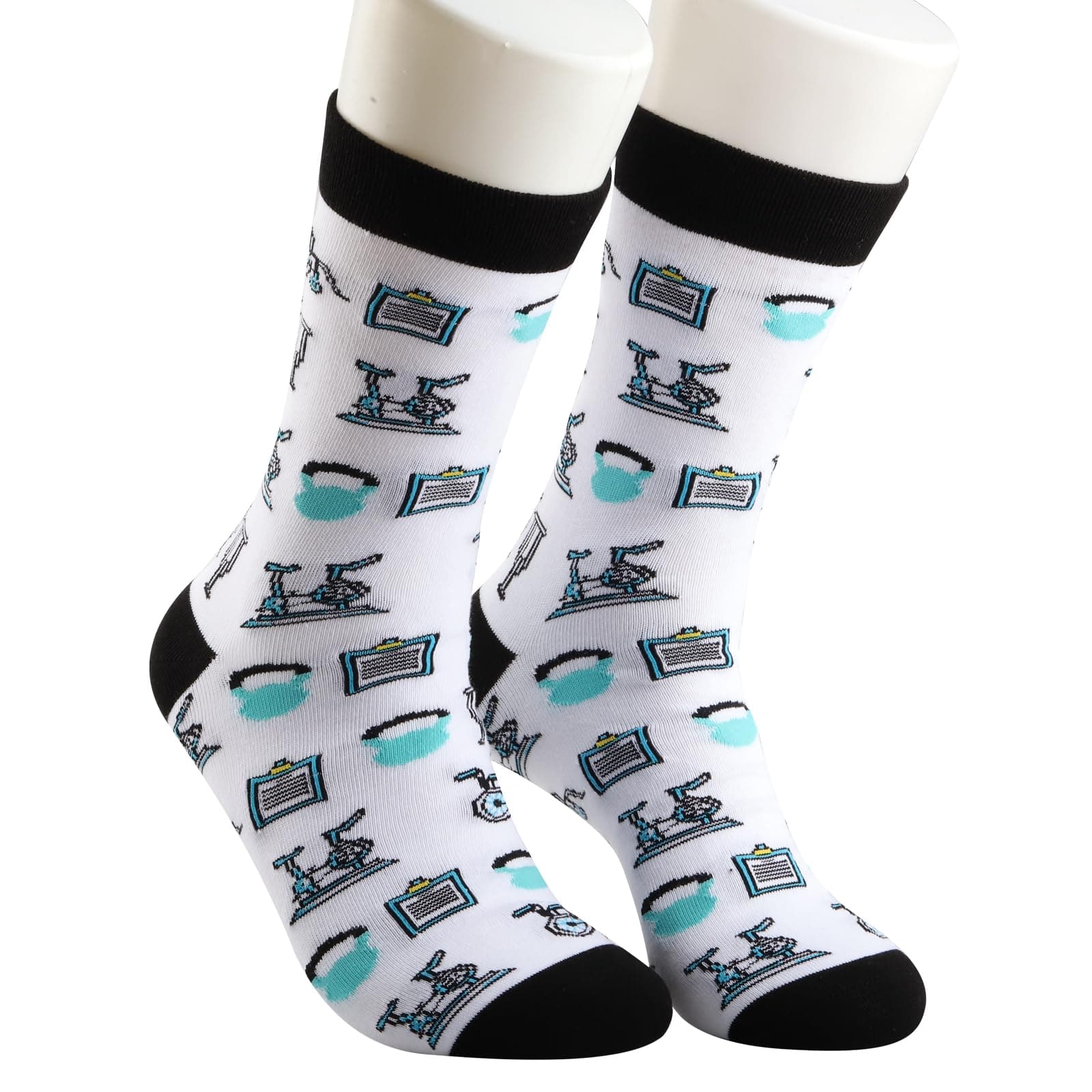 TOBGBE2 Pairs Physical Therapy Socks - PT Appreciation Graduation Gift