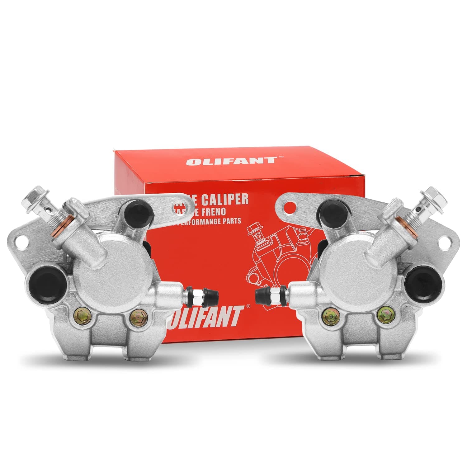 Front Brake Calipers for Honda 400EX 300EX 250X 250EX TRX250EX TRX250X TRX300EX TRX300X TRX400EX TRX400X Sportrax Fourtrax