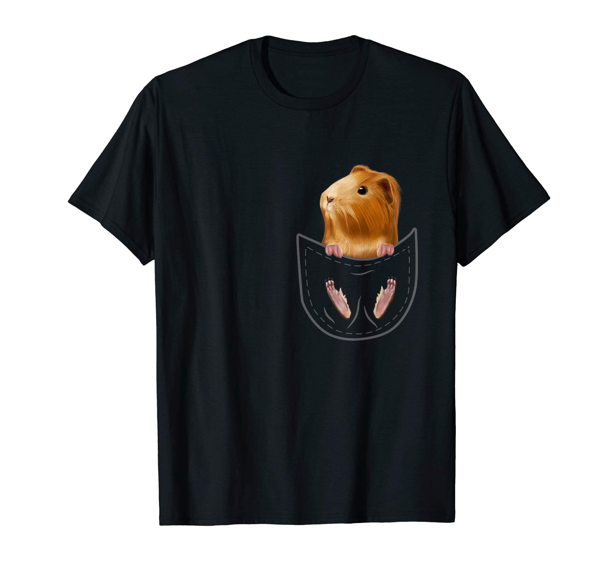 Funny Cavy Guinea Piggy Outfits Women Men KidsGuinea Pig Clothes Pocket Animal Cavy Outfit Gift Guinea Pig T-ShirtOEKO-TEX STANDARD 100