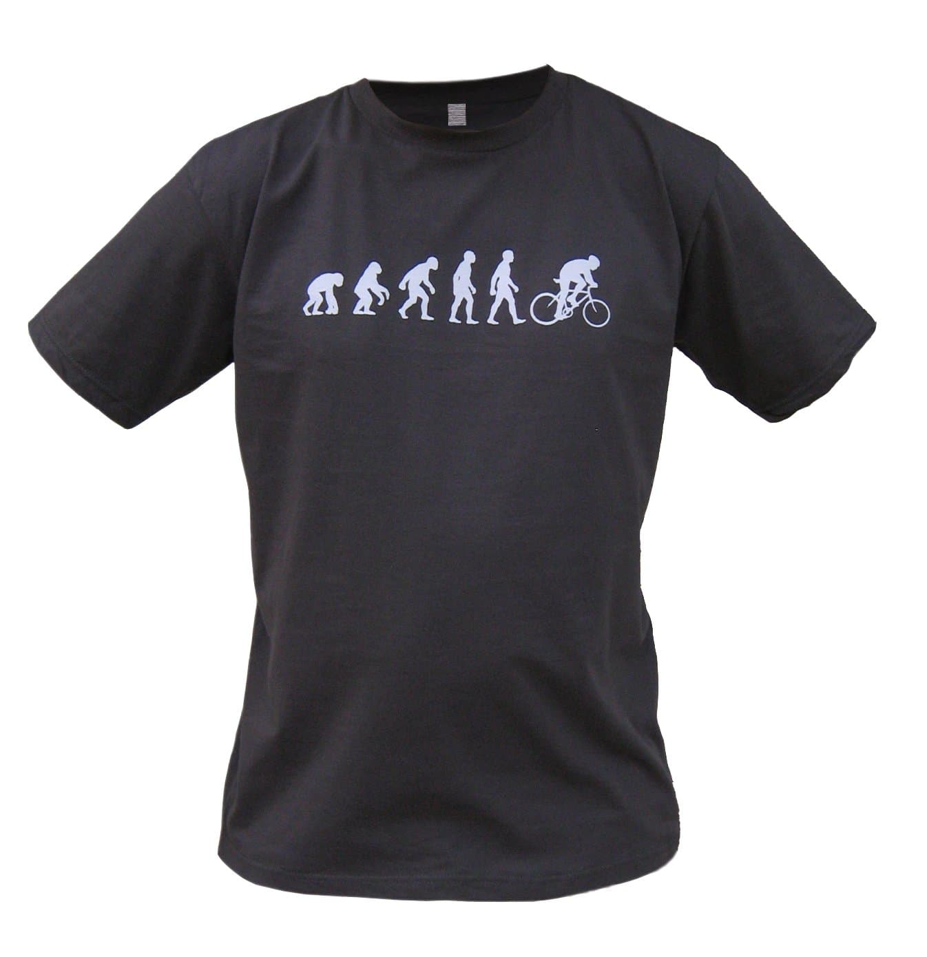 Ape Evolving into Cyclist T-shirt XL Cycling Evolution