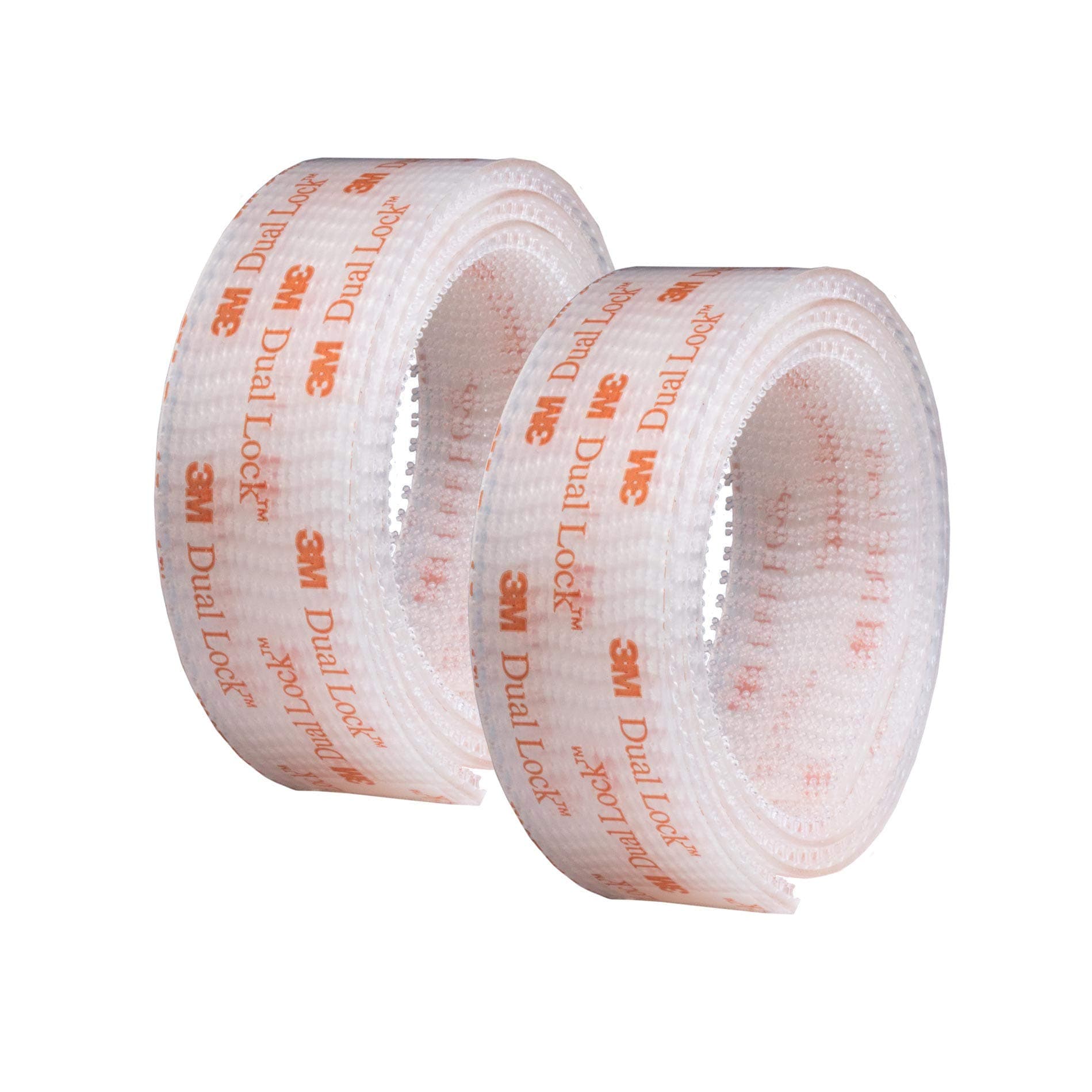 3M Dual Lock Reclosable Fastener 250 Clear, 1 in x 2 Ft - 2PK