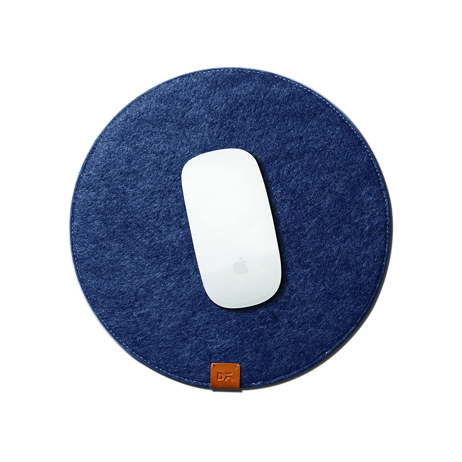 DailyObjectsOrb Mouse Pad | Extended for Laptop, for PC, and Wireless Mouse | Large Vegan Leather Finish for Home, Office, Gaming - Blue