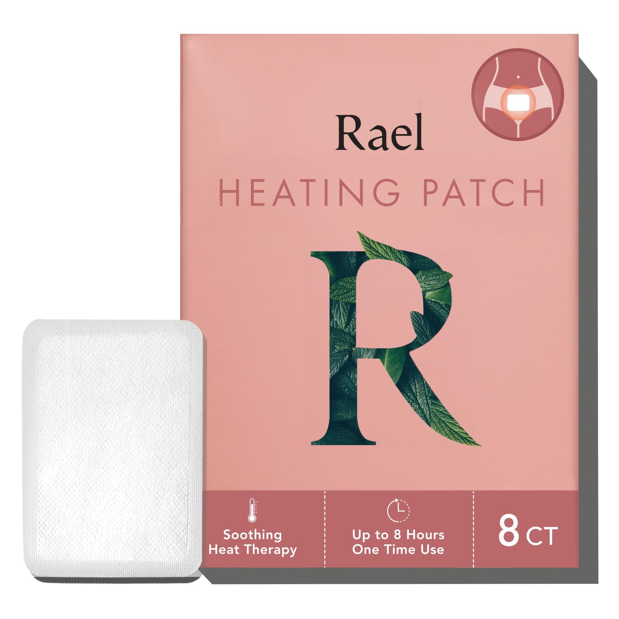 Rael Natural Herbal Heating Patches (Pack of 2,6 Count)