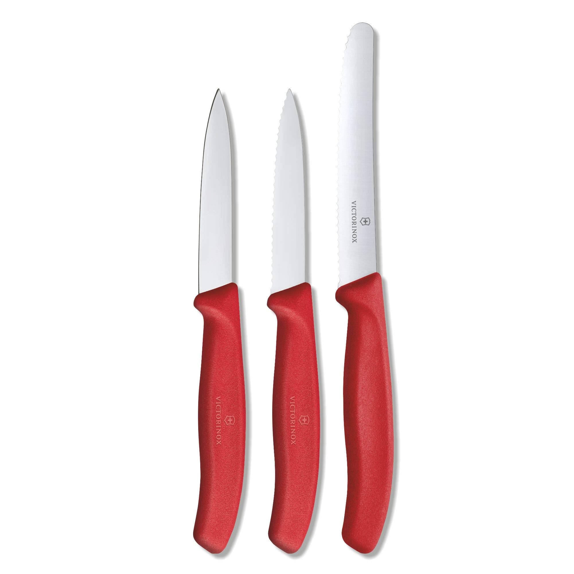 Victorinox Paring Knife Set Swiss Classic (Red)