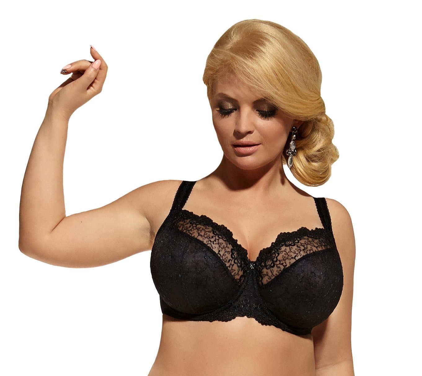 Lovely Soft Bra Stella for Plus Size Women by Kris Line