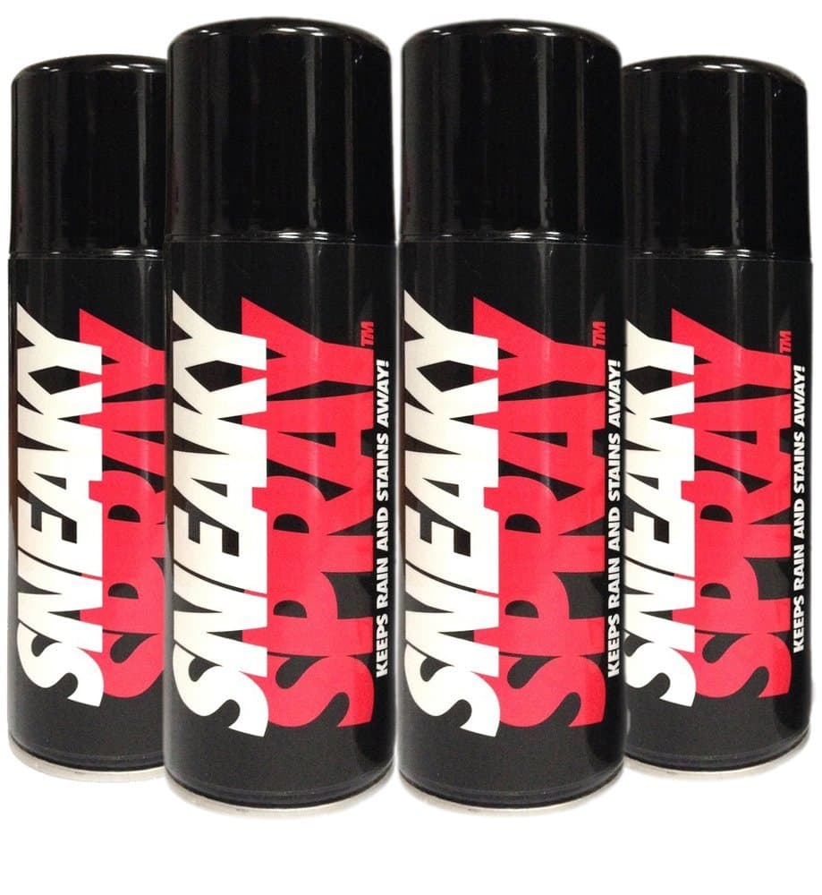 Sneaky Spray shoe protector crep protect trainer suede waterproof - 4 cans - 800ml