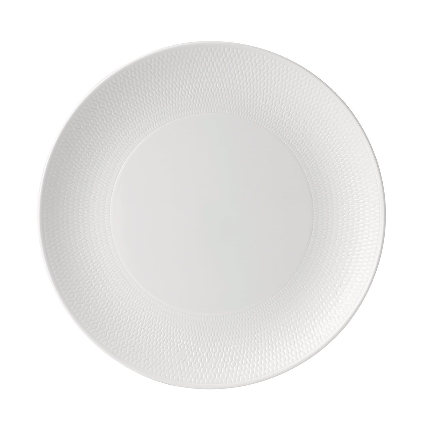 40023838 Gio Dinner Plate 11", Bone China, White