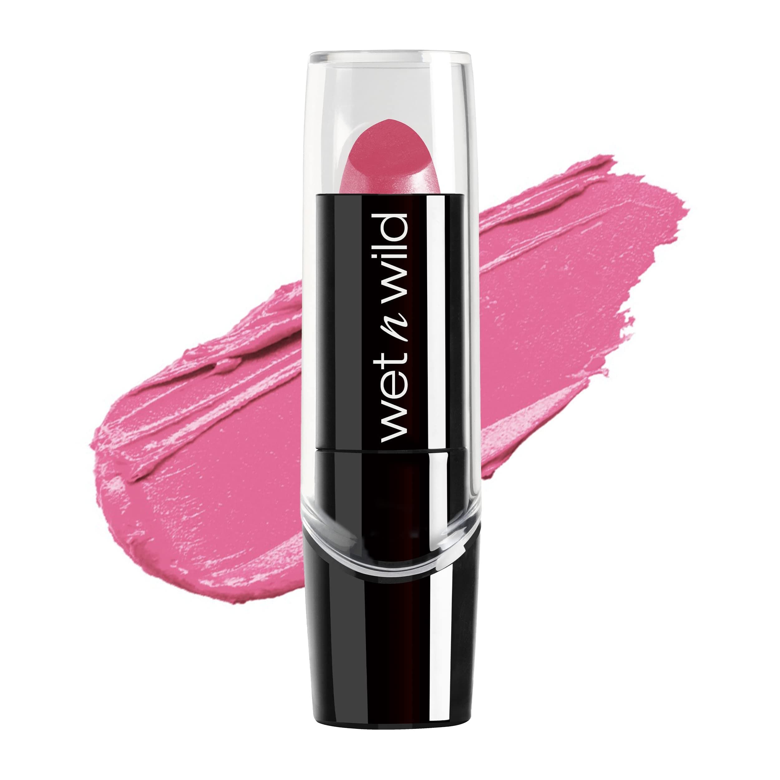 Silk Finish Lipstick, Hydrating Rich Buildable Lip Color, Formulated with Vitamins A,E, & Macadamia for Ultimate Hydration, Cruelty-Free & Vegan - Pink Ice