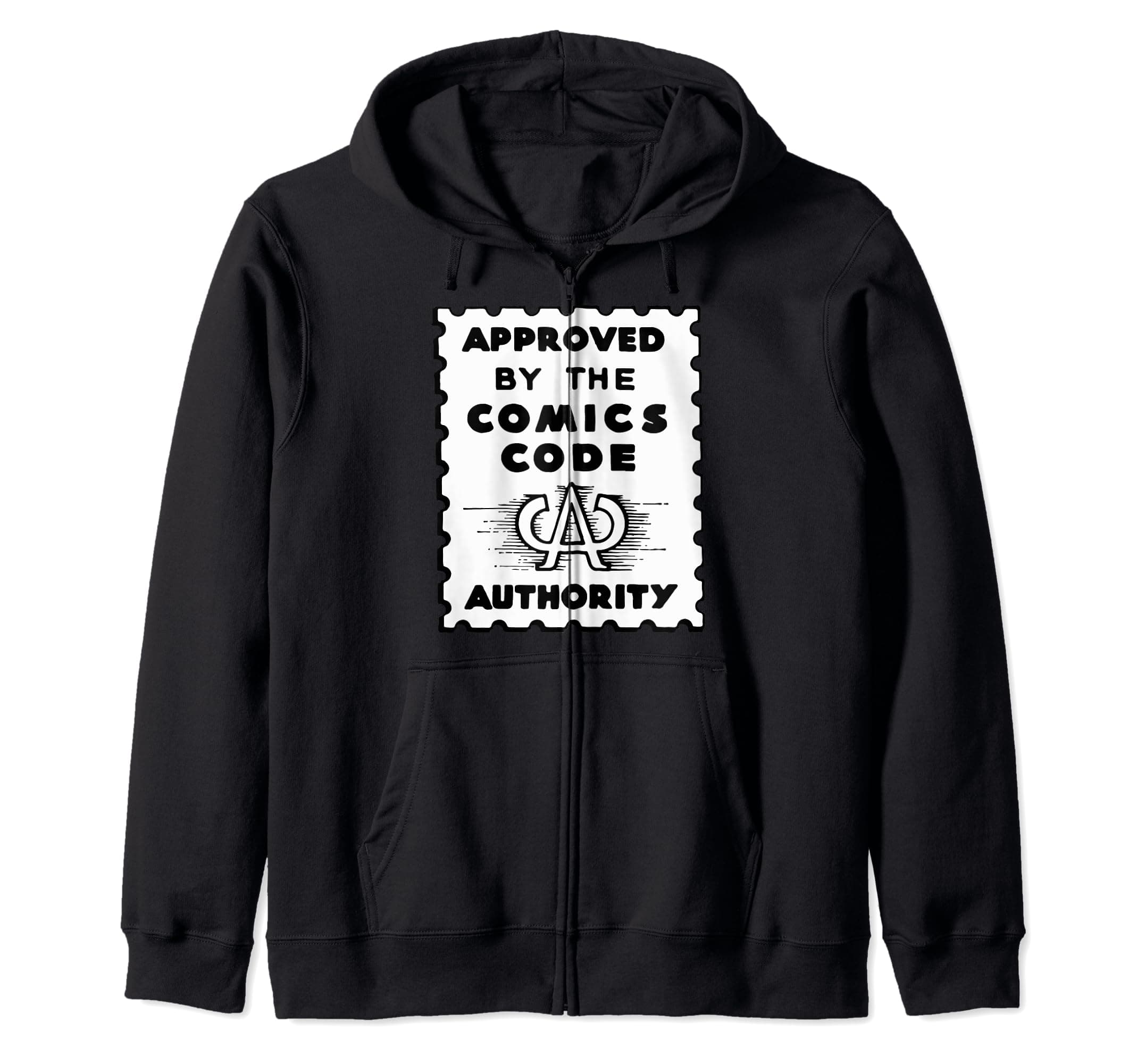 Comics Code Approved Zip Hoodie