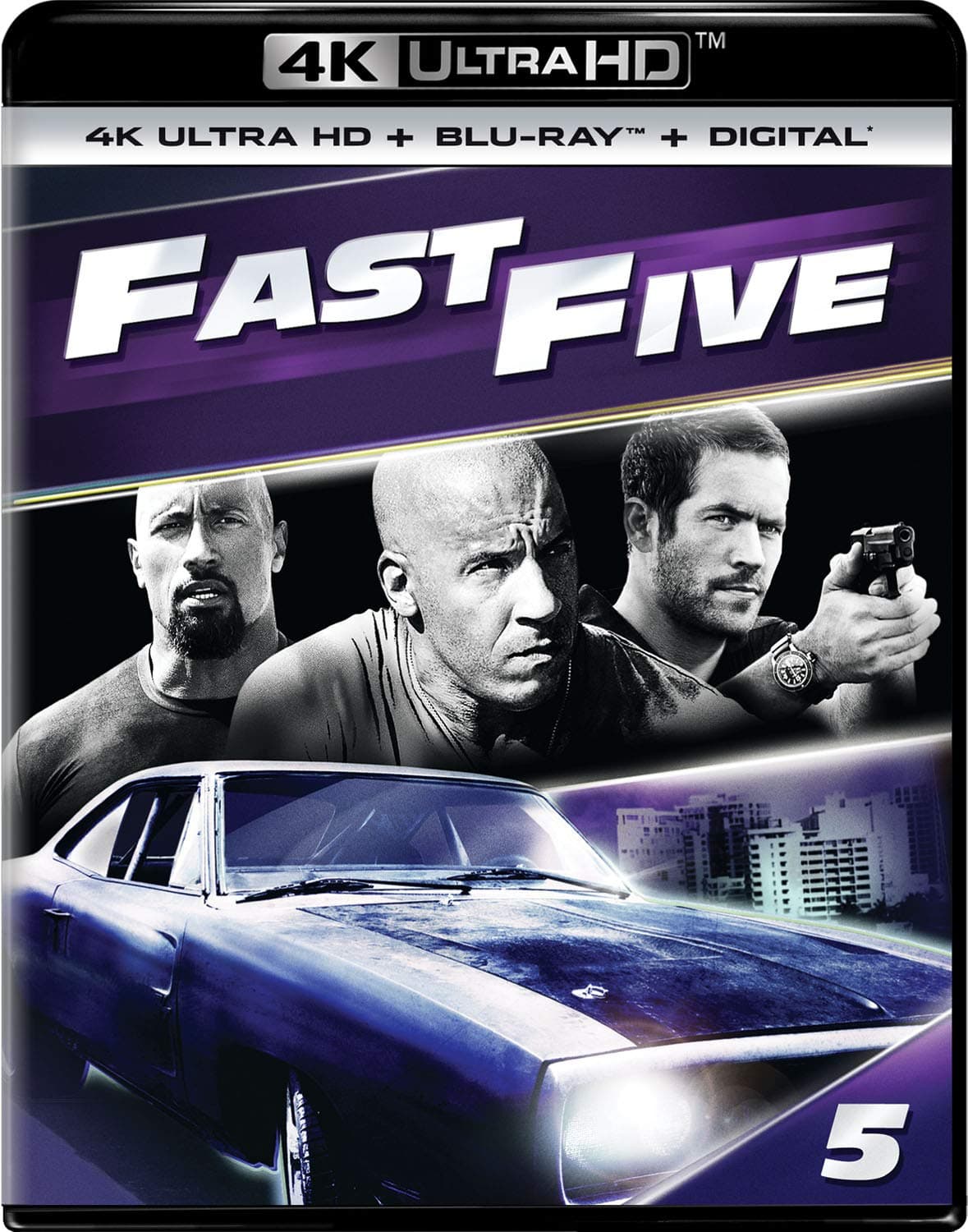 Fast Five - Extended Edition [4K + Blu-ray + Digital]