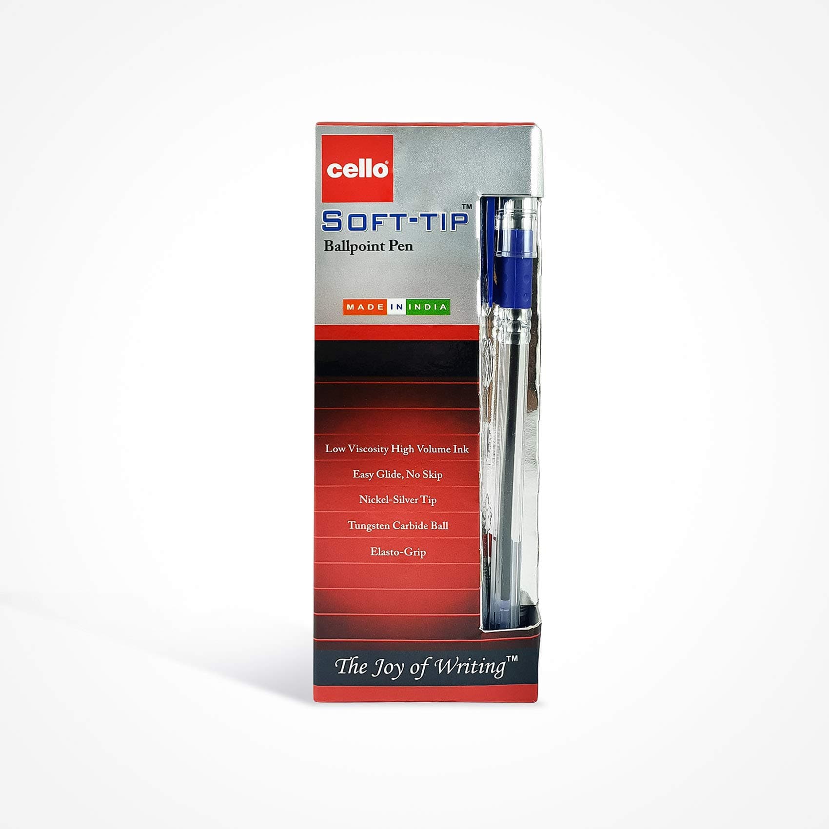 SOFT TIP BALL PEN 0.7MM BOX OF 12PC BLUE