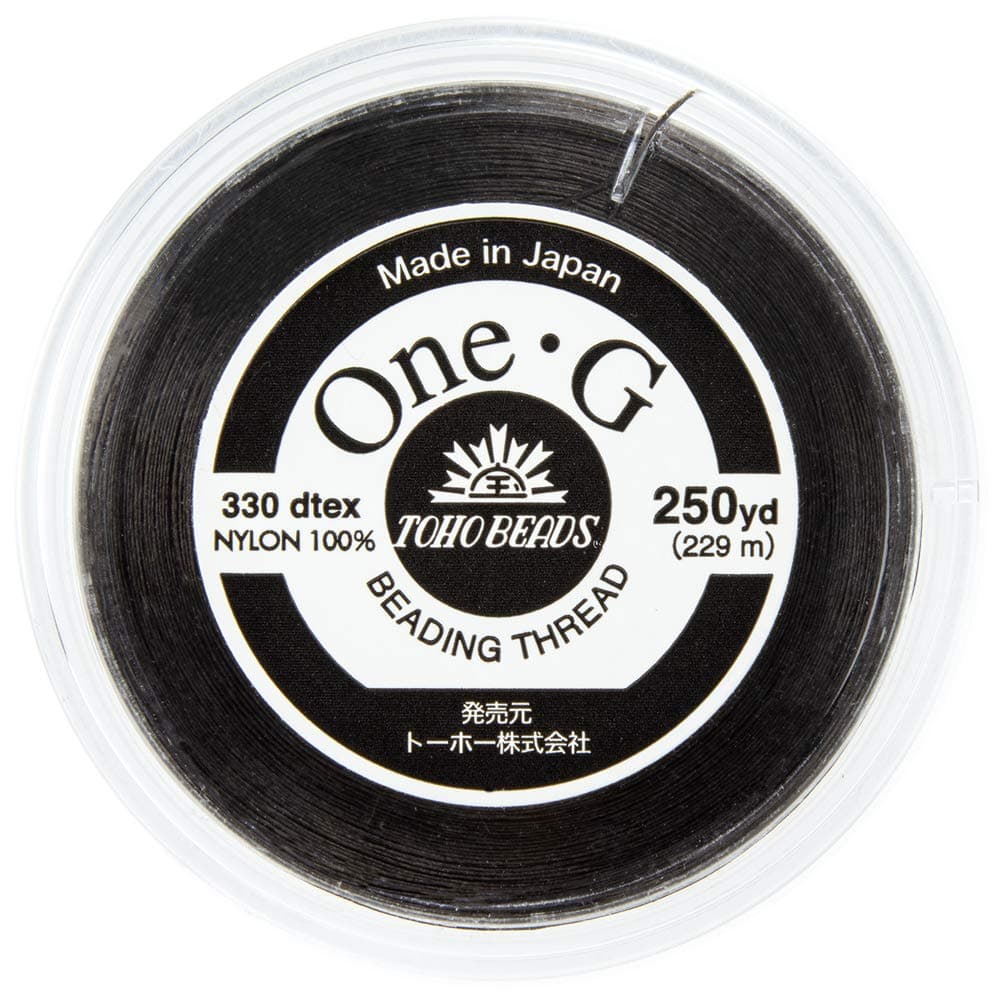 TohoOne-G Beading Thread, Brown - 250 Yard Spool