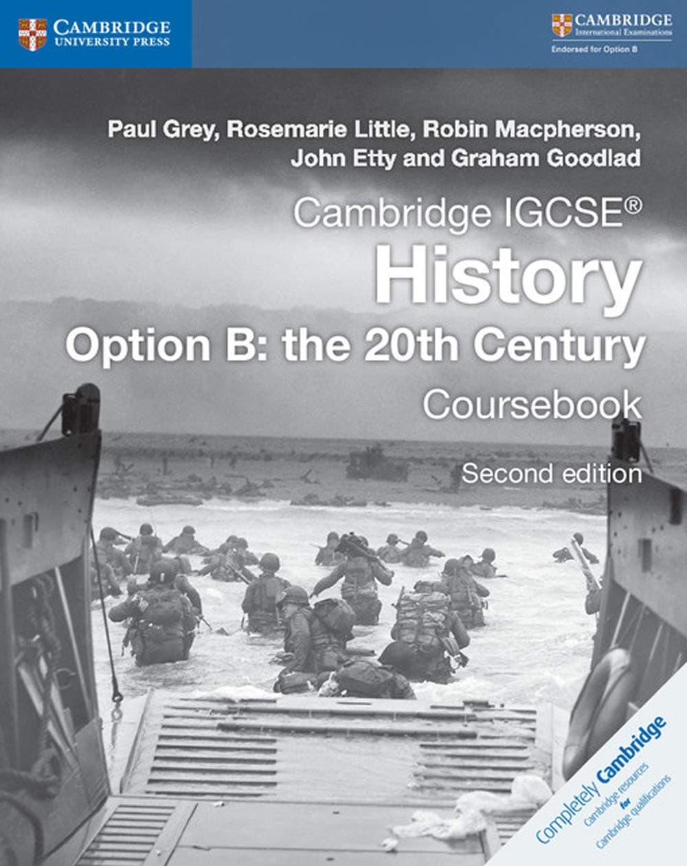 Cambridge IGCSE® History Option B: The 20th Century Coursebook (Cambridge International IGCSE) Paperback – 9 Mar. 2017