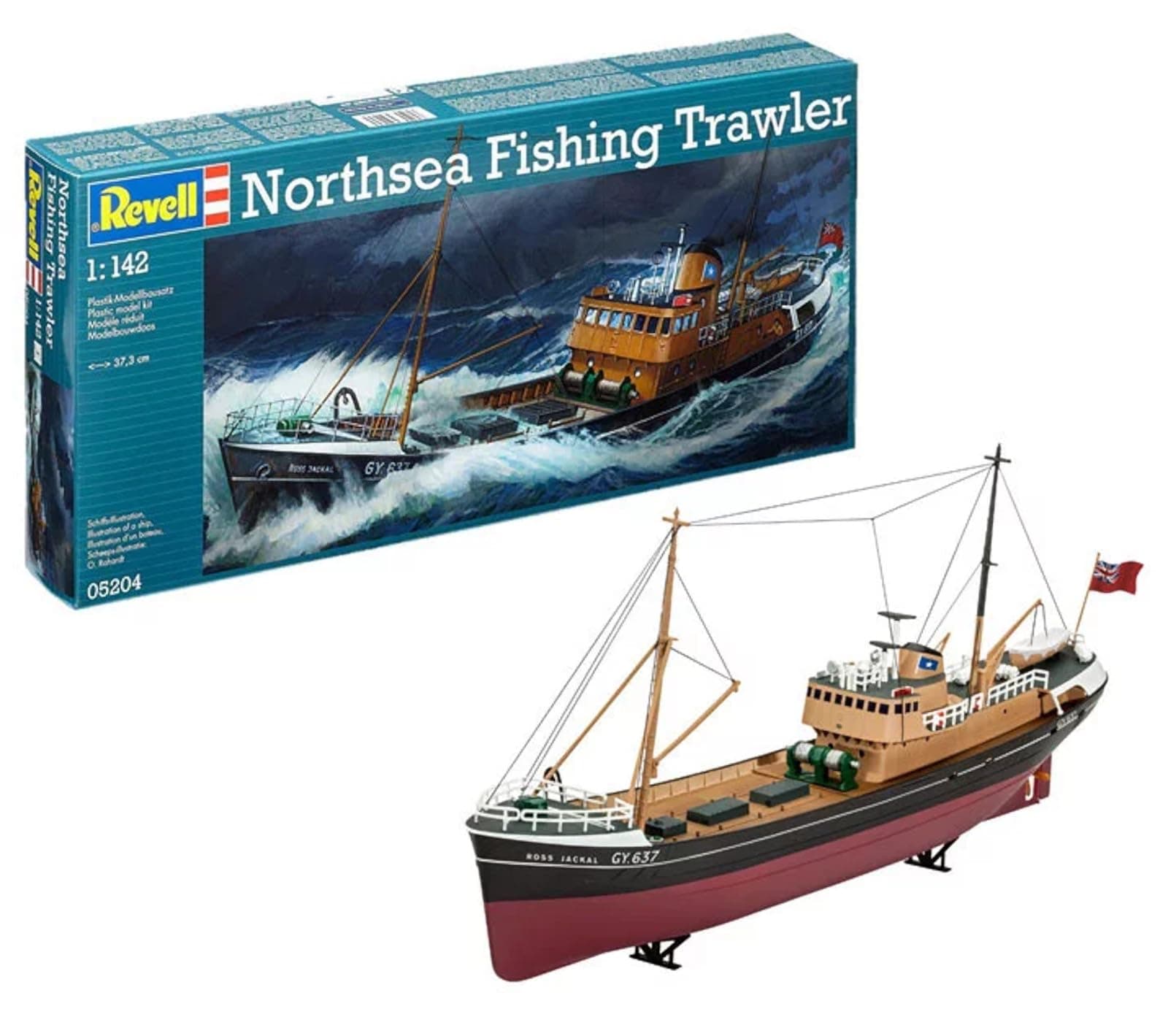 Revell 05204 Northsea Fishing Trawler 1:142 Scale Unbuilt/Unpainted Plastic Model Kit