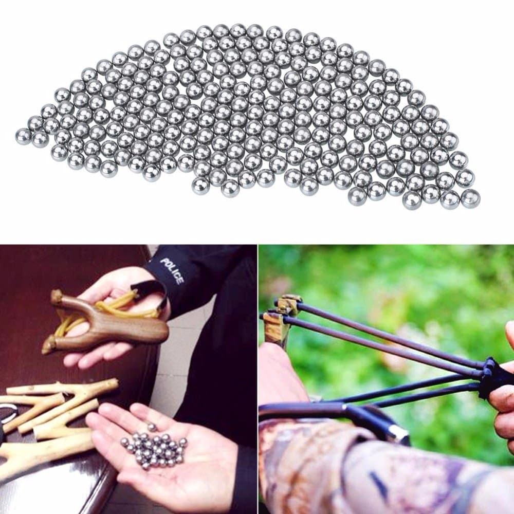 Balls 200pcs 6mm Diameter Steel Ball for Hunting Slingshot Bearing Ammo Hoodle Outdoor Slingshot Ammo Steel