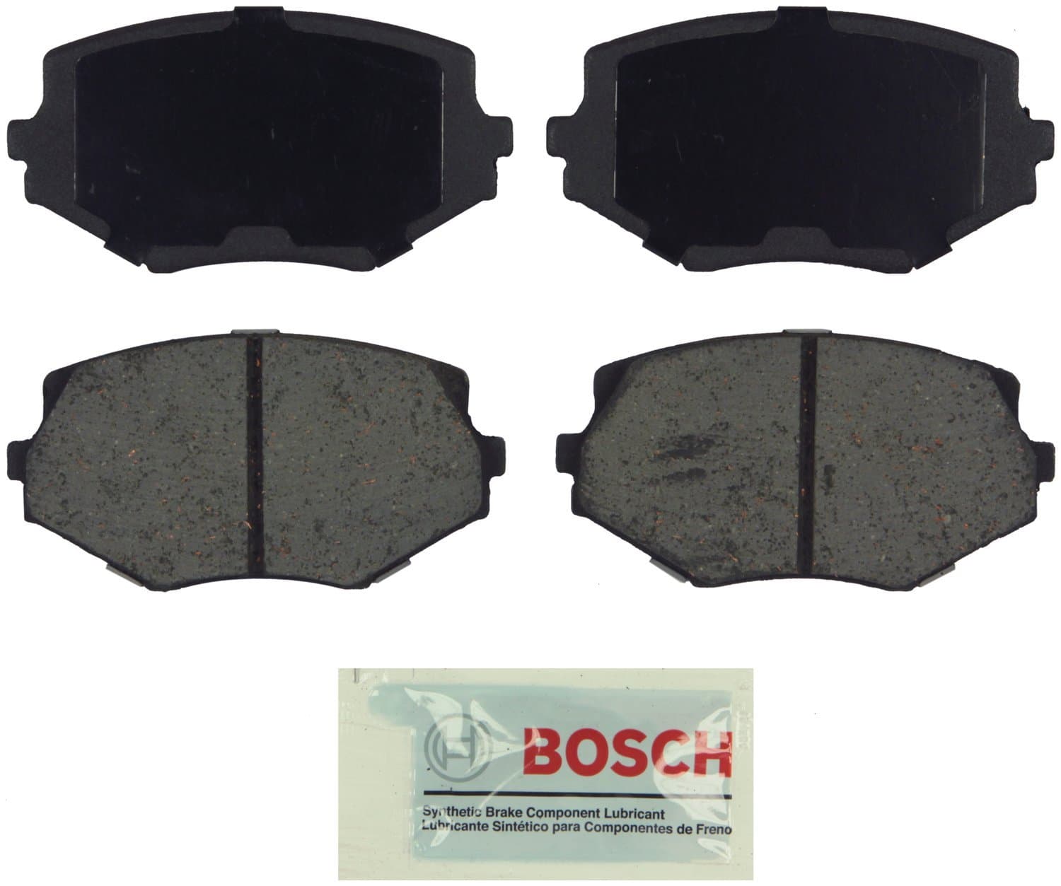 BOSCH BE635 Blue Ceramic Disc Brake Pad Set - Compatible With Select Mazda Miata; FRONT