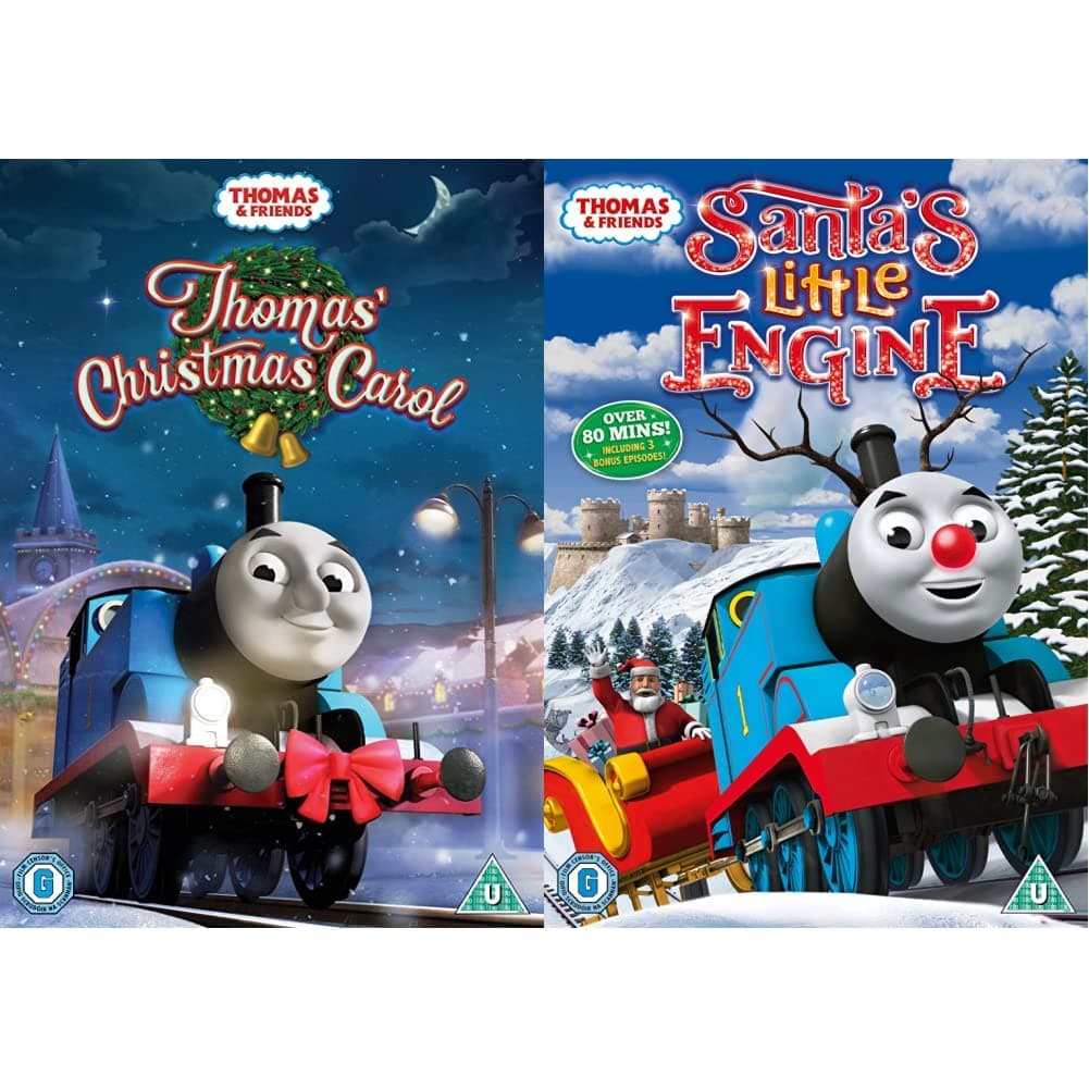 Thomas & Friends: Thomas' Christmas Carol [DVD] & Thomas & Friends: Santa's Little Engine [DVD]
