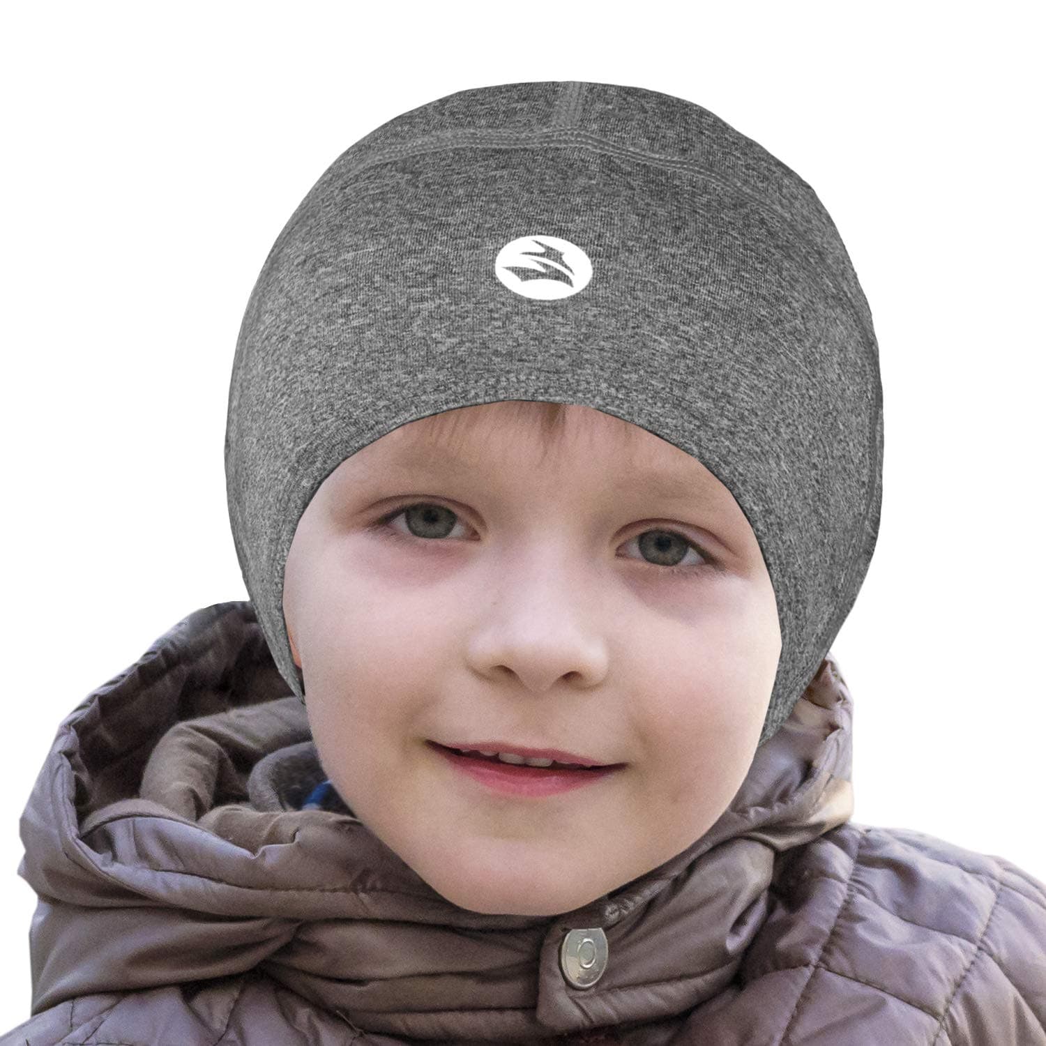 EMPIRELIONkids Helmet Liner Teens Thin Thermal skull caps Cover Ears Beanie child Running Hats for Boy & Girl