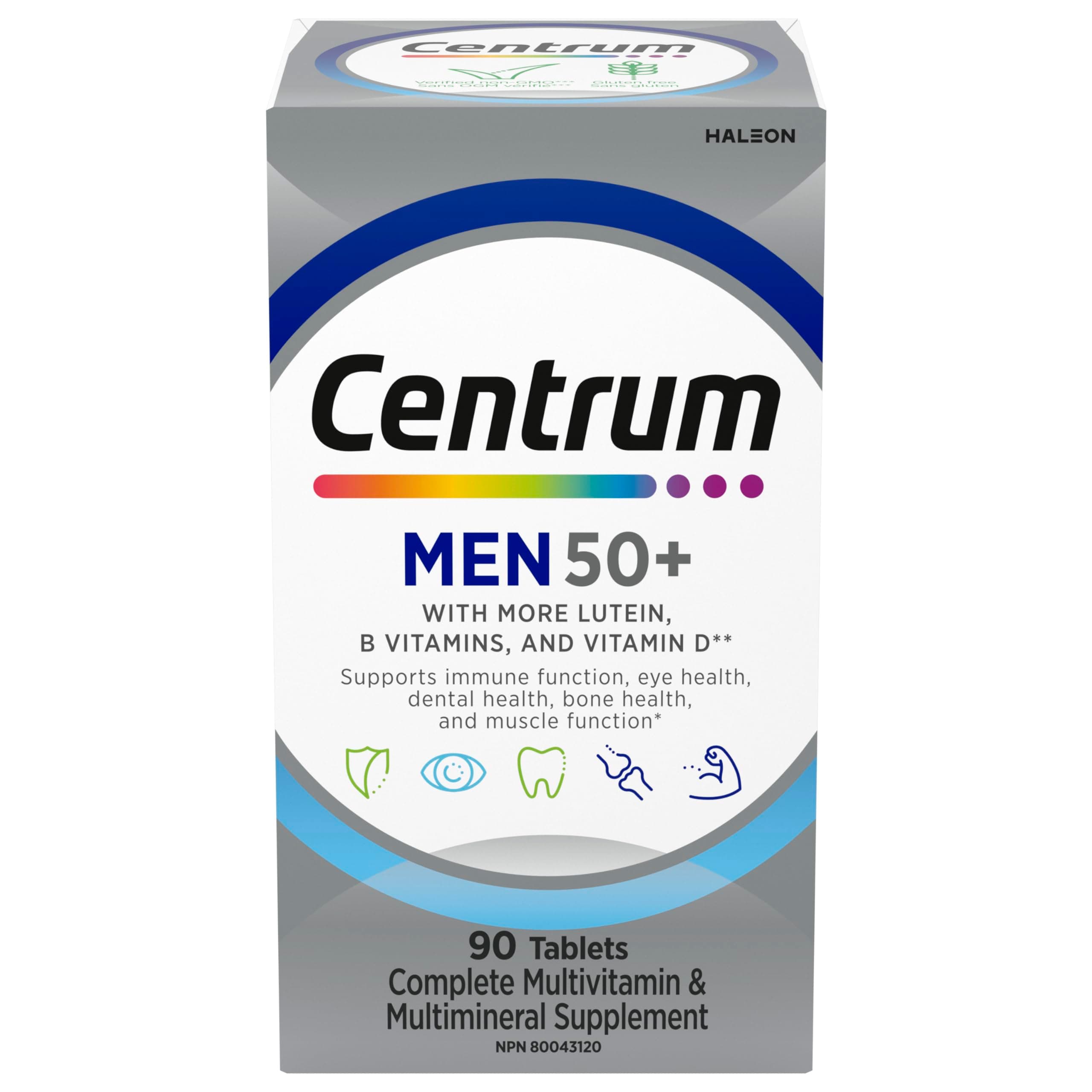 for Men 50+, 90 tabs