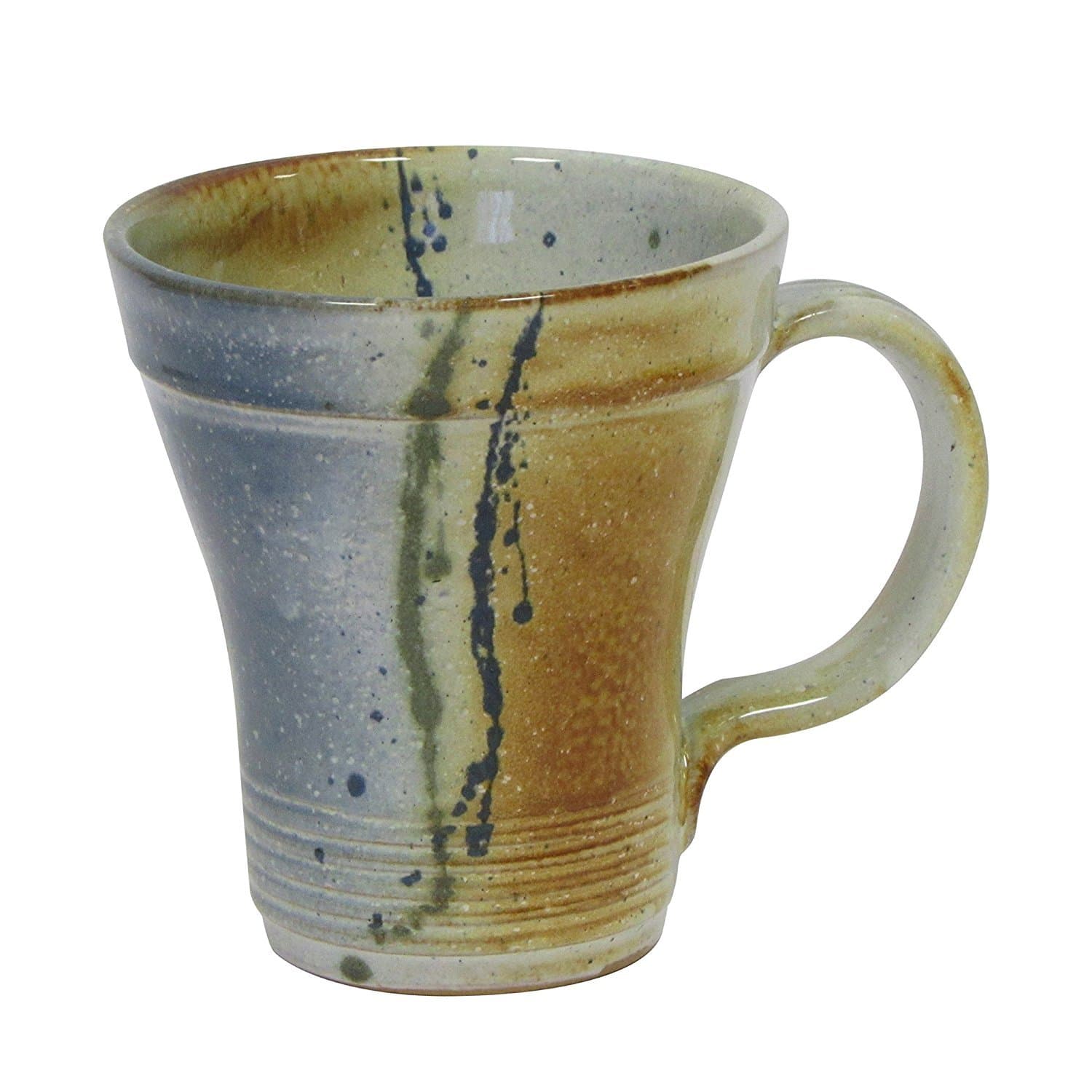Large Handmade Coffee Mug “Grand Irish Latte” by Kiltrea Pottery Ireland- Hand Glazed 100% Lead Free 16oz